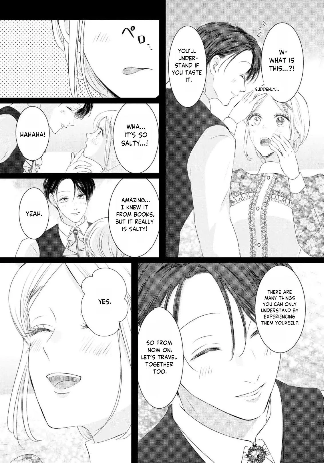 ‏hiding your eyes is such a shame you are incredibly beautiful Chapter 30 page 11