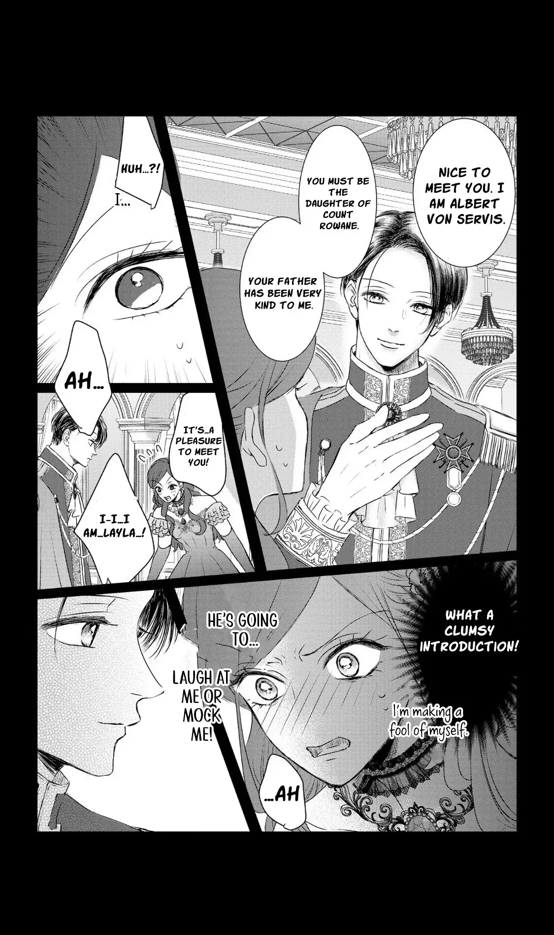 ‏hiding your eyes is such a shame you are incredibly beautiful Chapter 4 page 5