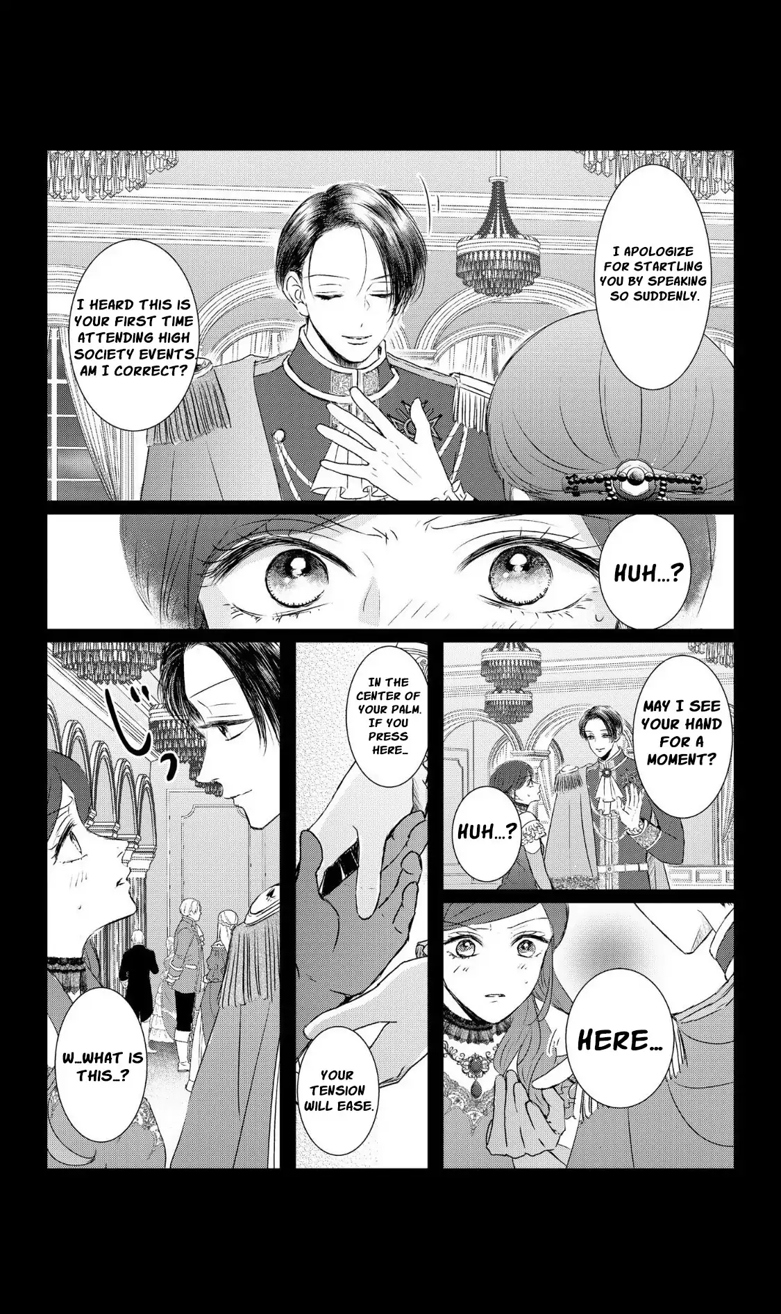 ‏hiding your eyes is such a shame you are incredibly beautiful Chapter 4 page 6
