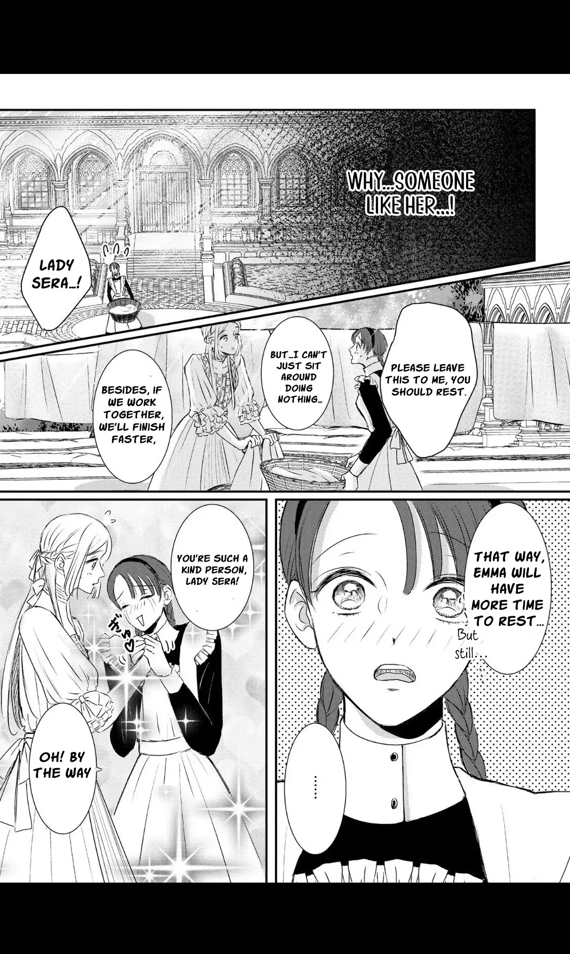 ‏hiding your eyes is such a shame you are incredibly beautiful Chapter 4 page 10