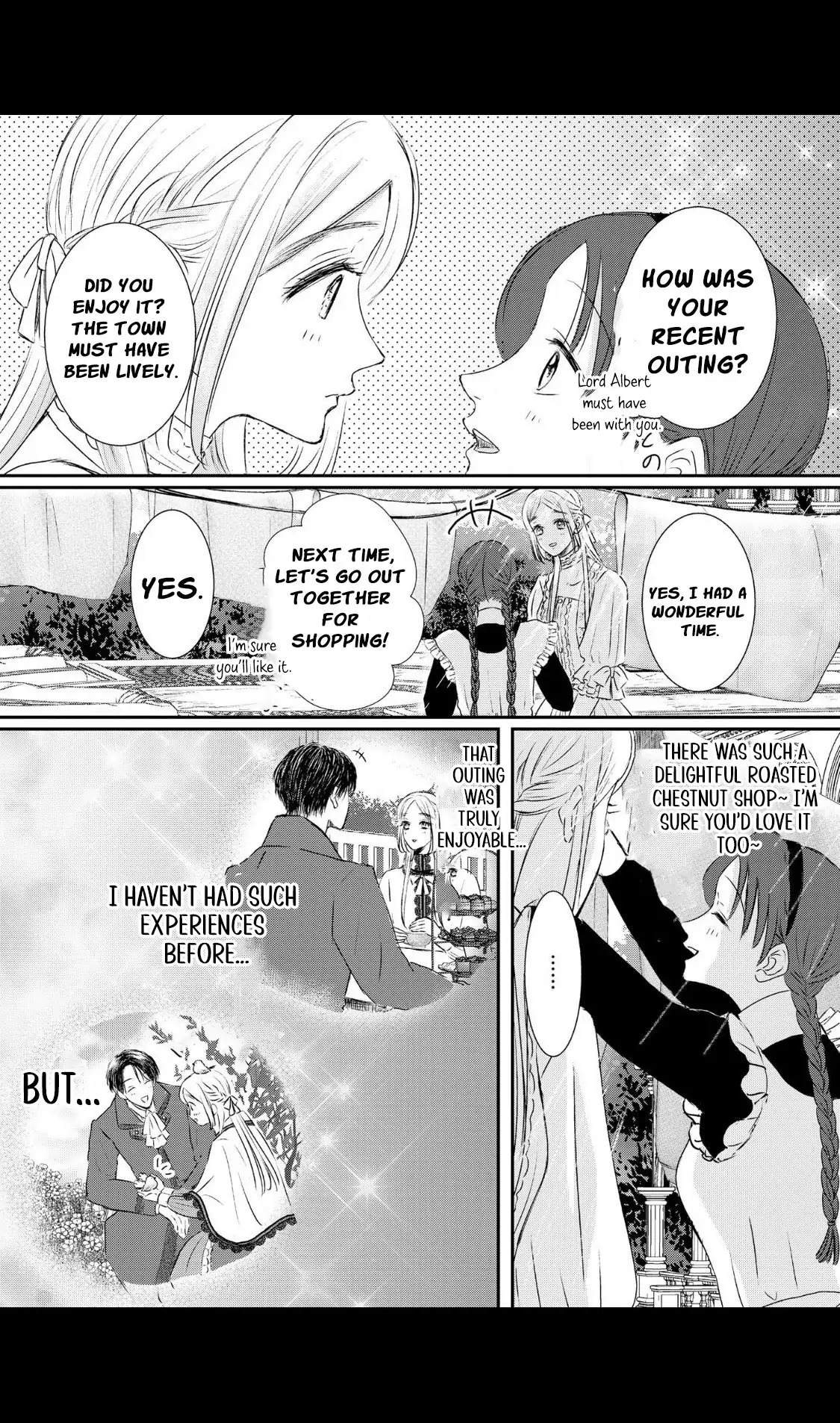 ‏hiding your eyes is such a shame you are incredibly beautiful Chapter 4 page 11