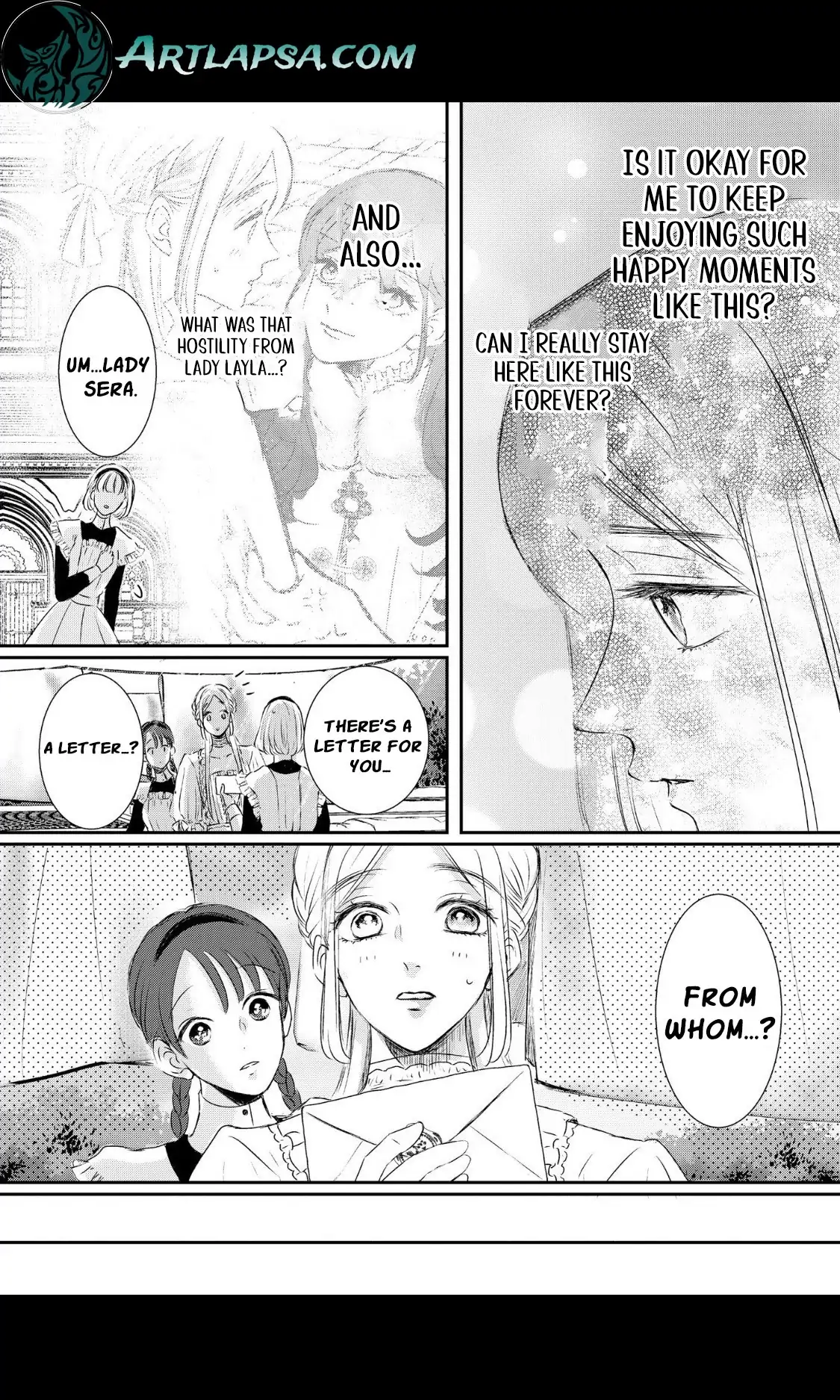 ‏hiding your eyes is such a shame you are incredibly beautiful Chapter 4 page 12