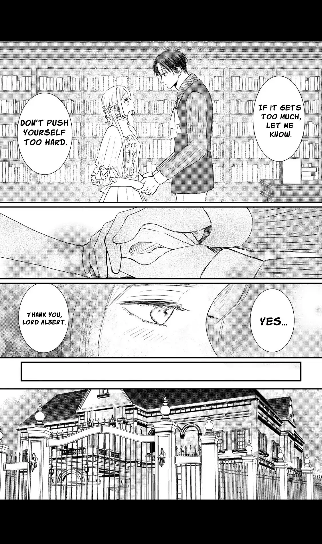 ‏hiding your eyes is such a shame you are incredibly beautiful Chapter 4 page 20