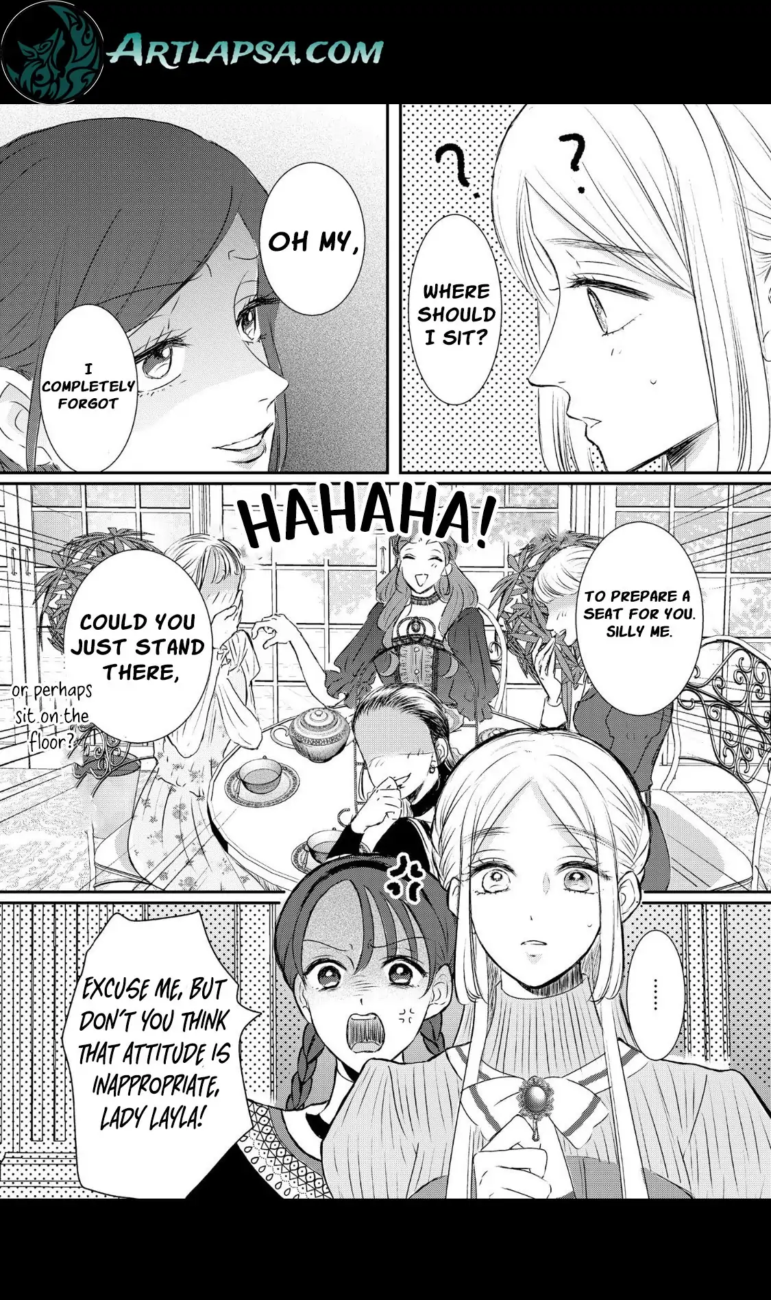 ‏hiding your eyes is such a shame you are incredibly beautiful Chapter 4 page 22