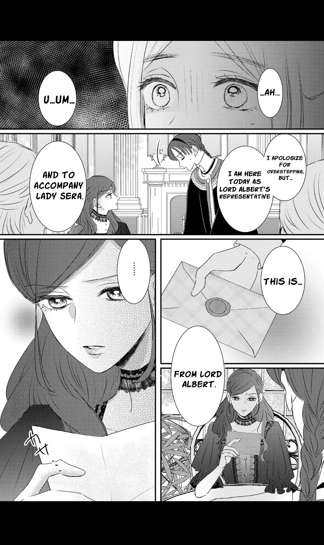 ‏hiding your eyes is such a shame you are incredibly beautiful Chapter 4 page 24