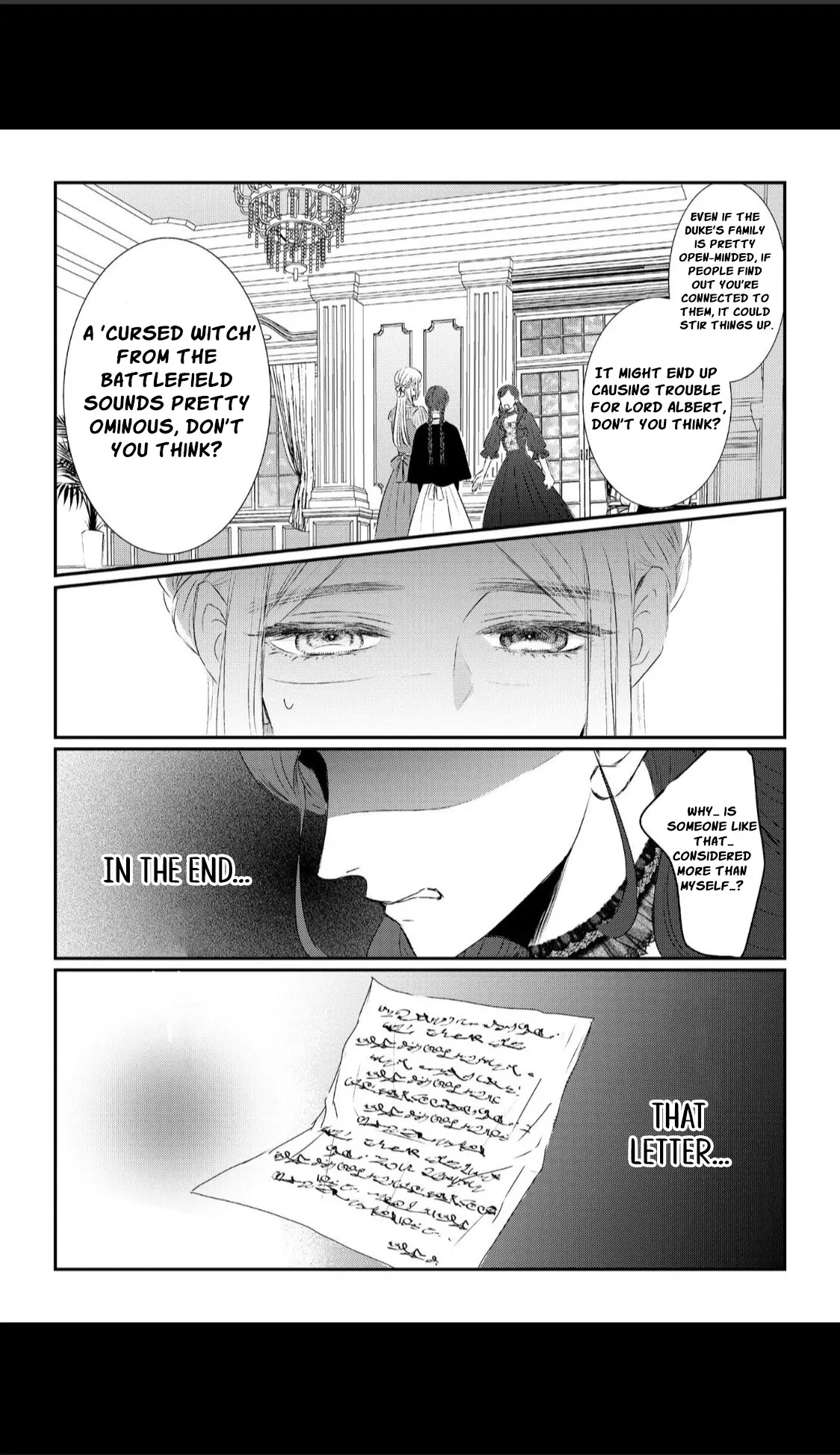 ‏hiding your eyes is such a shame you are incredibly beautiful Chapter 5 page 4