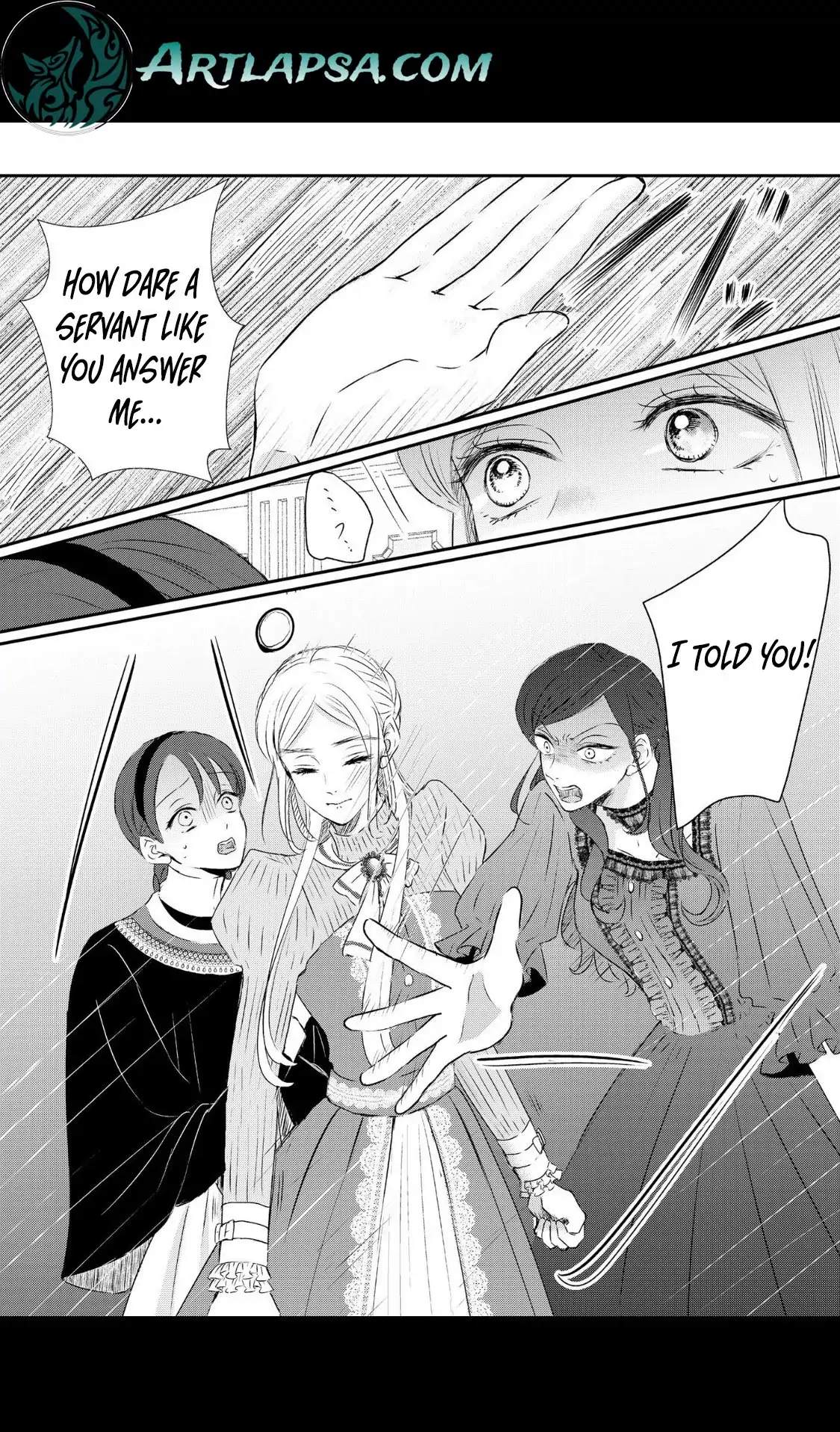 ‏hiding your eyes is such a shame you are incredibly beautiful Chapter 5 page 7
