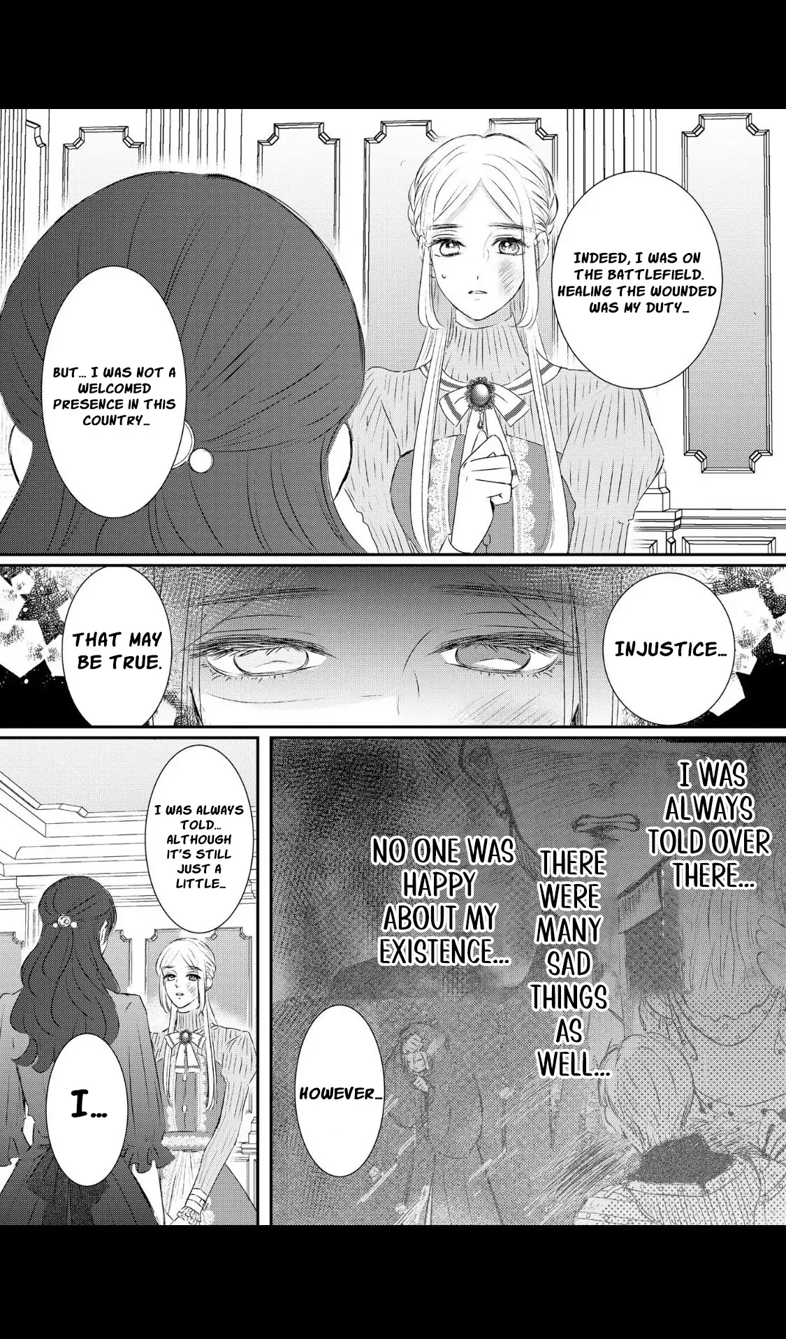 ‏hiding your eyes is such a shame you are incredibly beautiful Chapter 5 page 9