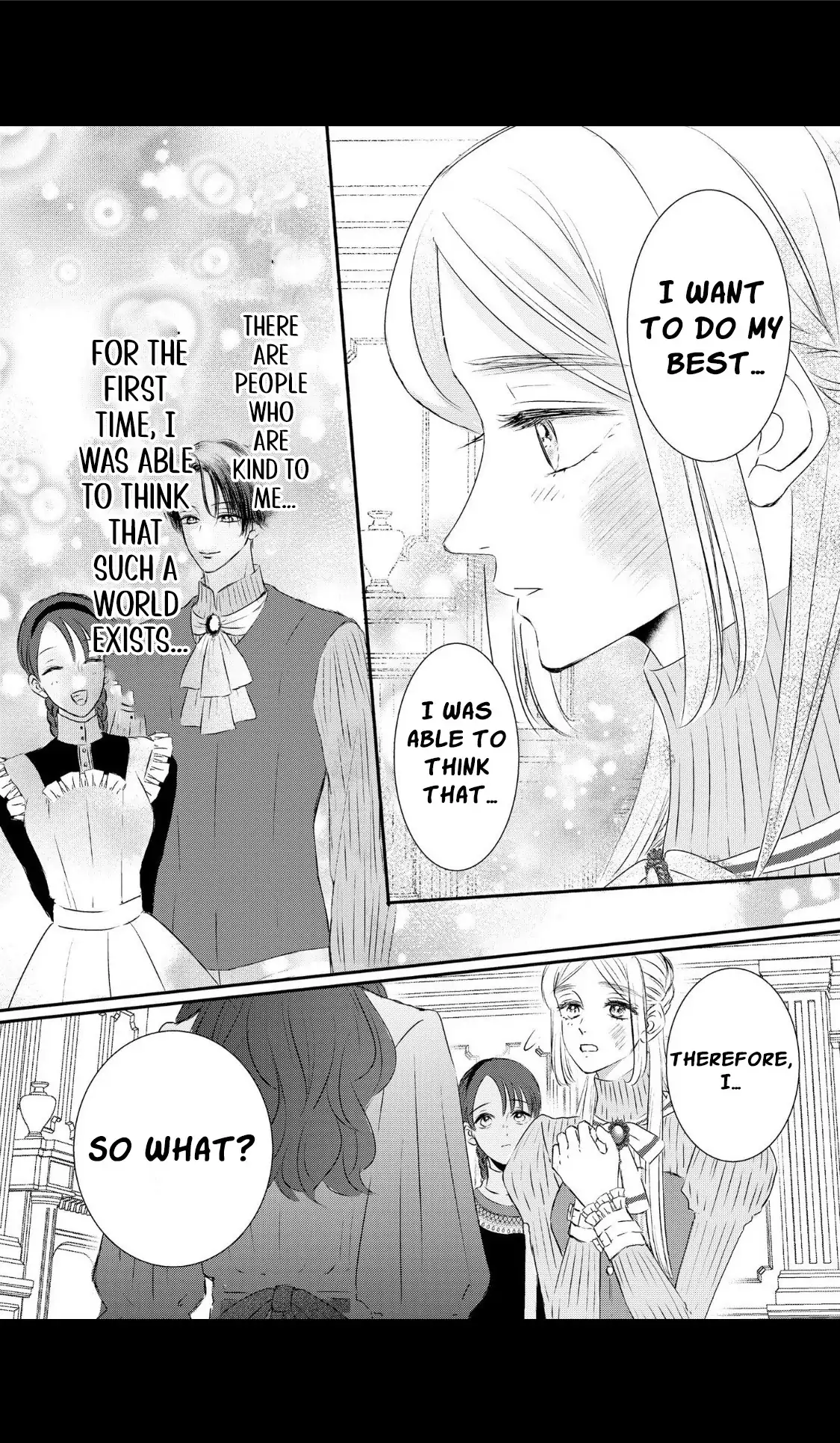 ‏hiding your eyes is such a shame you are incredibly beautiful Chapter 5 page 10