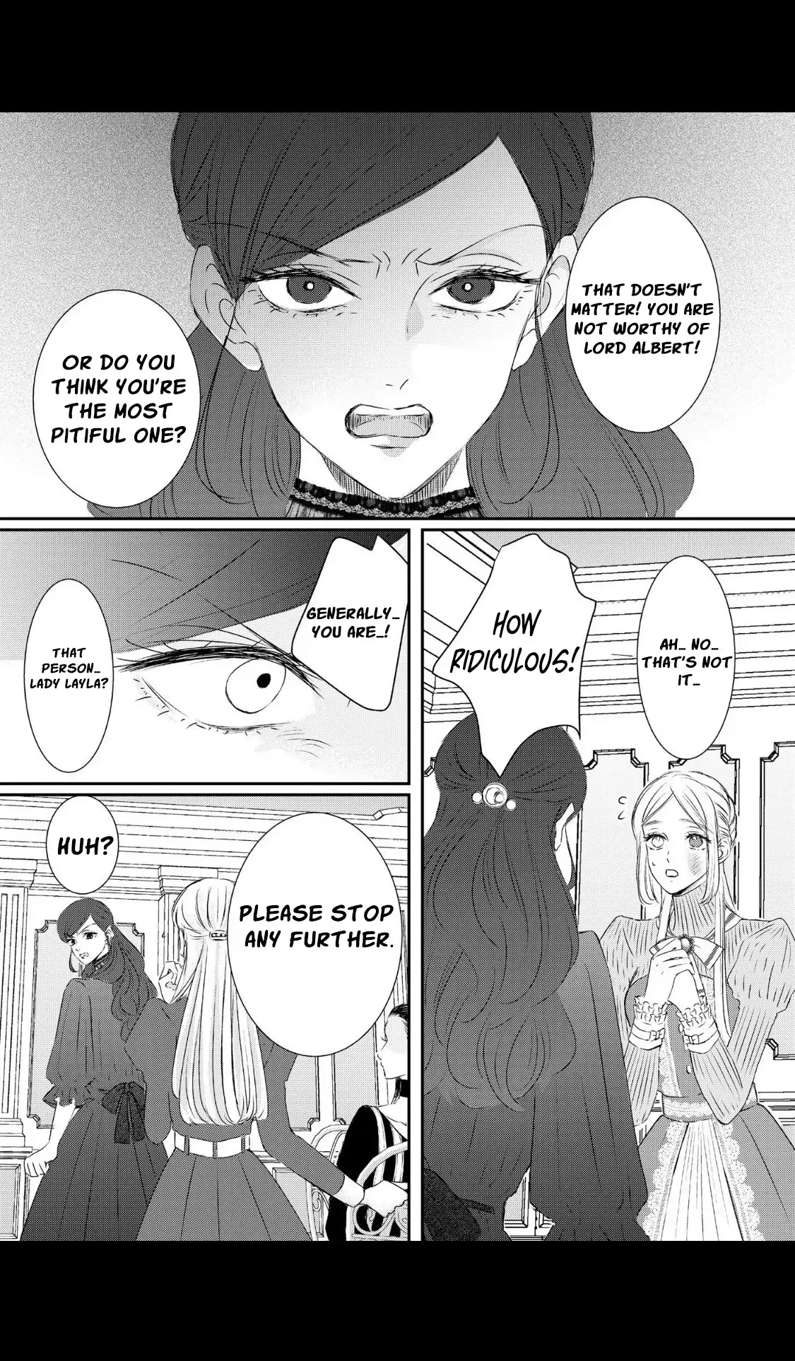 ‏hiding your eyes is such a shame you are incredibly beautiful Chapter 5 page 11