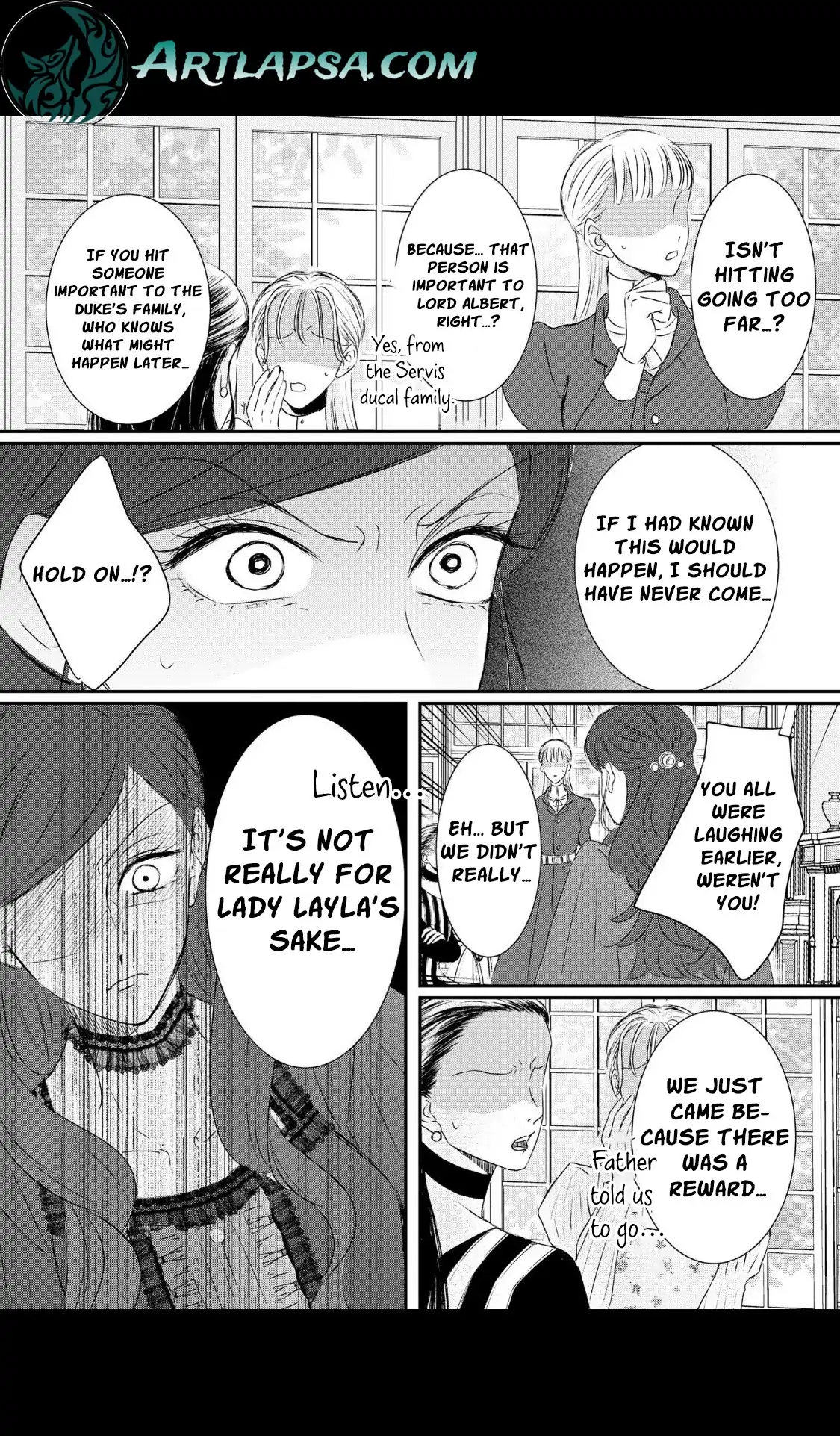 ‏hiding your eyes is such a shame you are incredibly beautiful Chapter 5 page 12