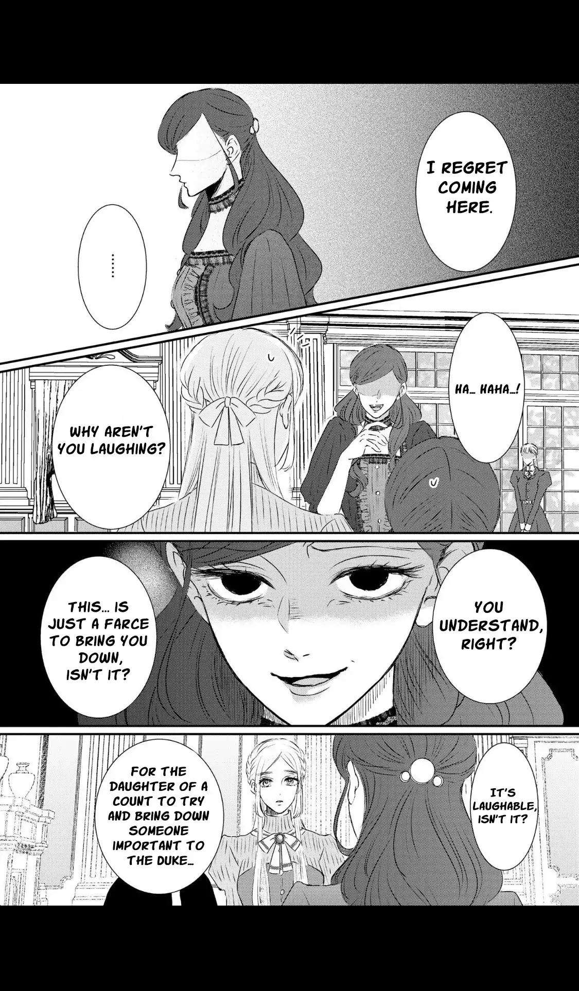 ‏hiding your eyes is such a shame you are incredibly beautiful Chapter 5 page 13