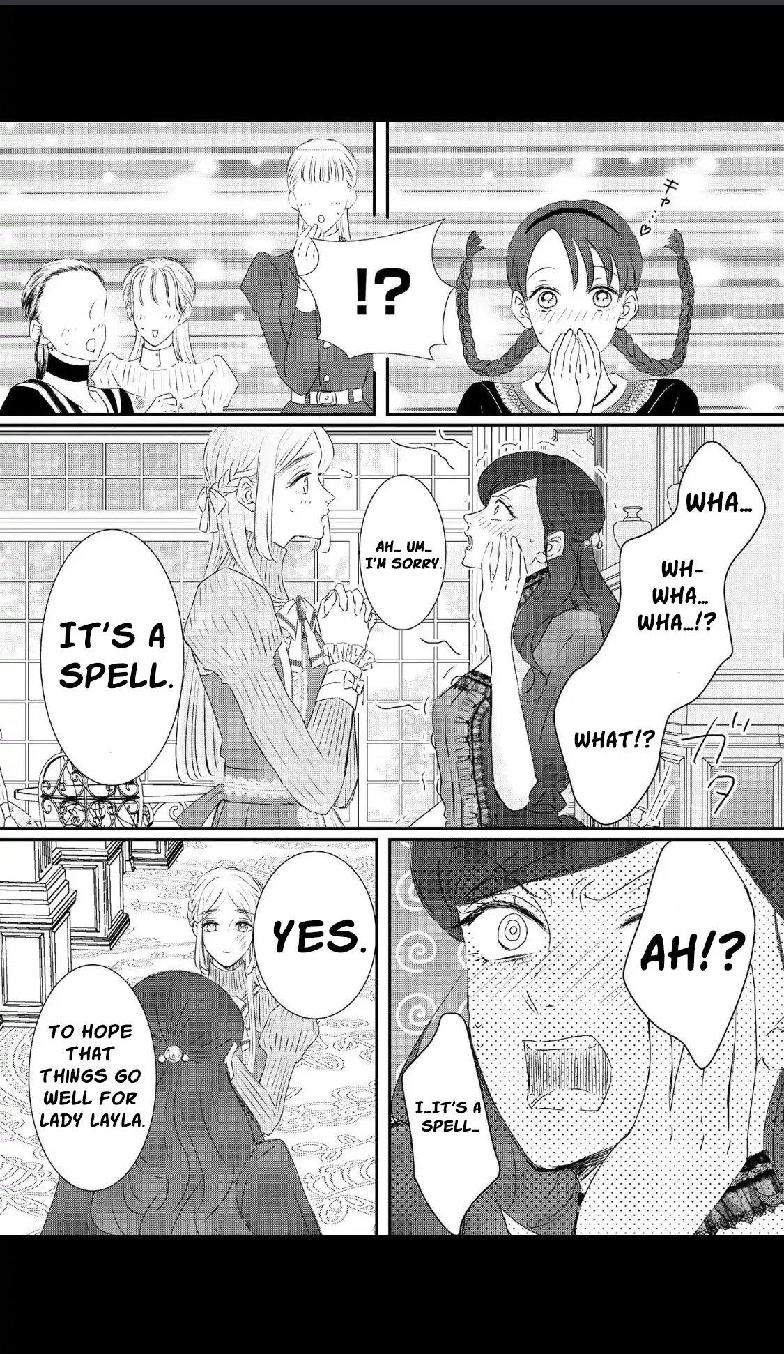 ‏hiding your eyes is such a shame you are incredibly beautiful Chapter 5 page 16