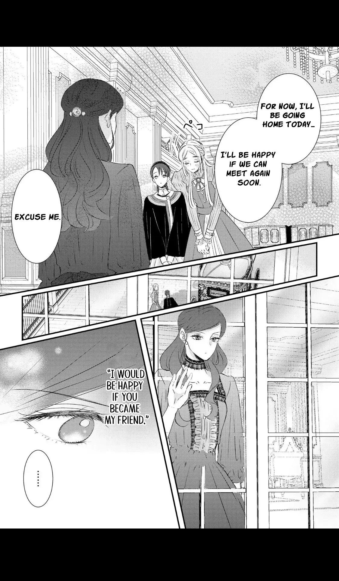 ‏hiding your eyes is such a shame you are incredibly beautiful Chapter 5 page 18