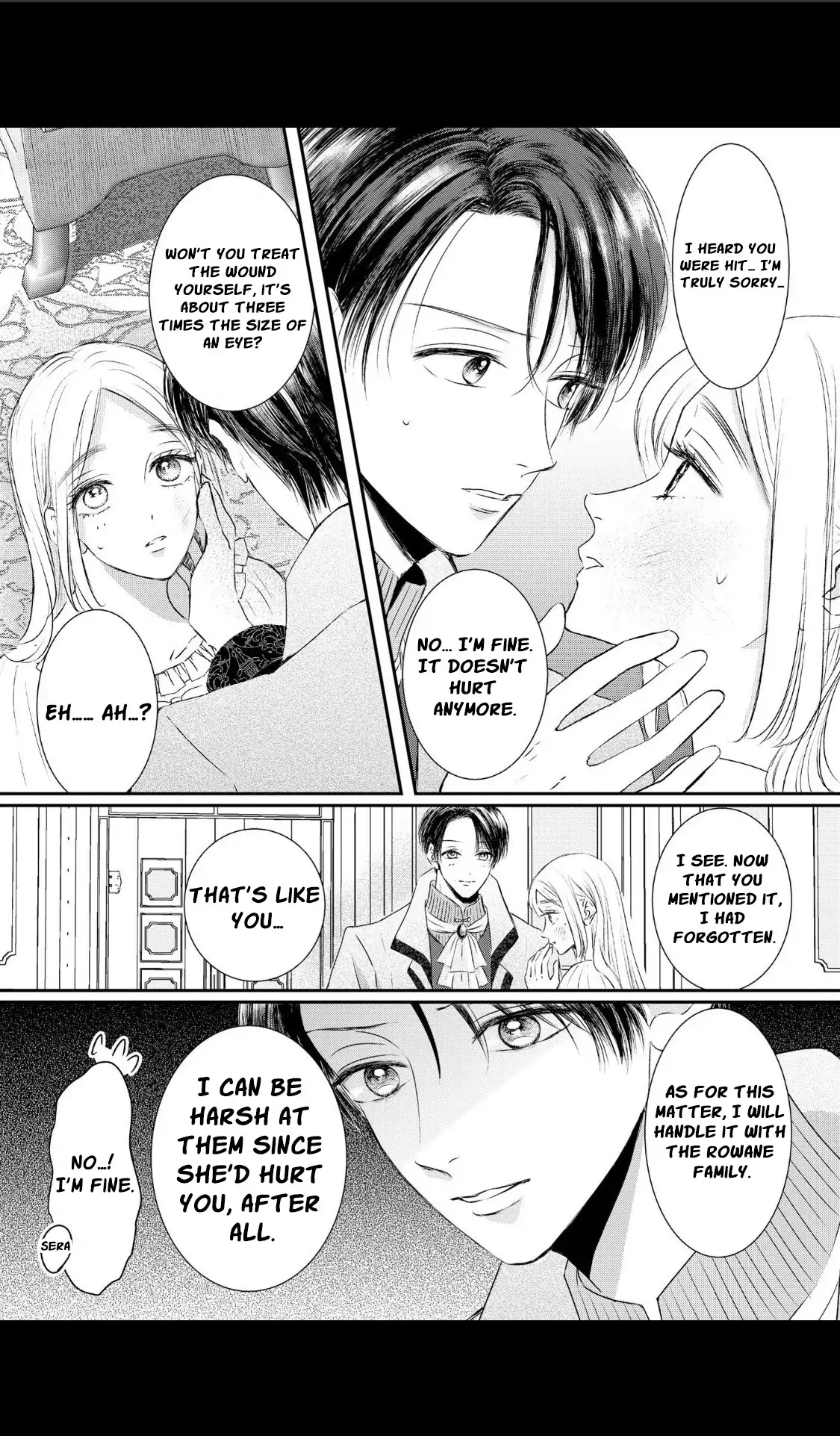 ‏hiding your eyes is such a shame you are incredibly beautiful Chapter 5 page 21