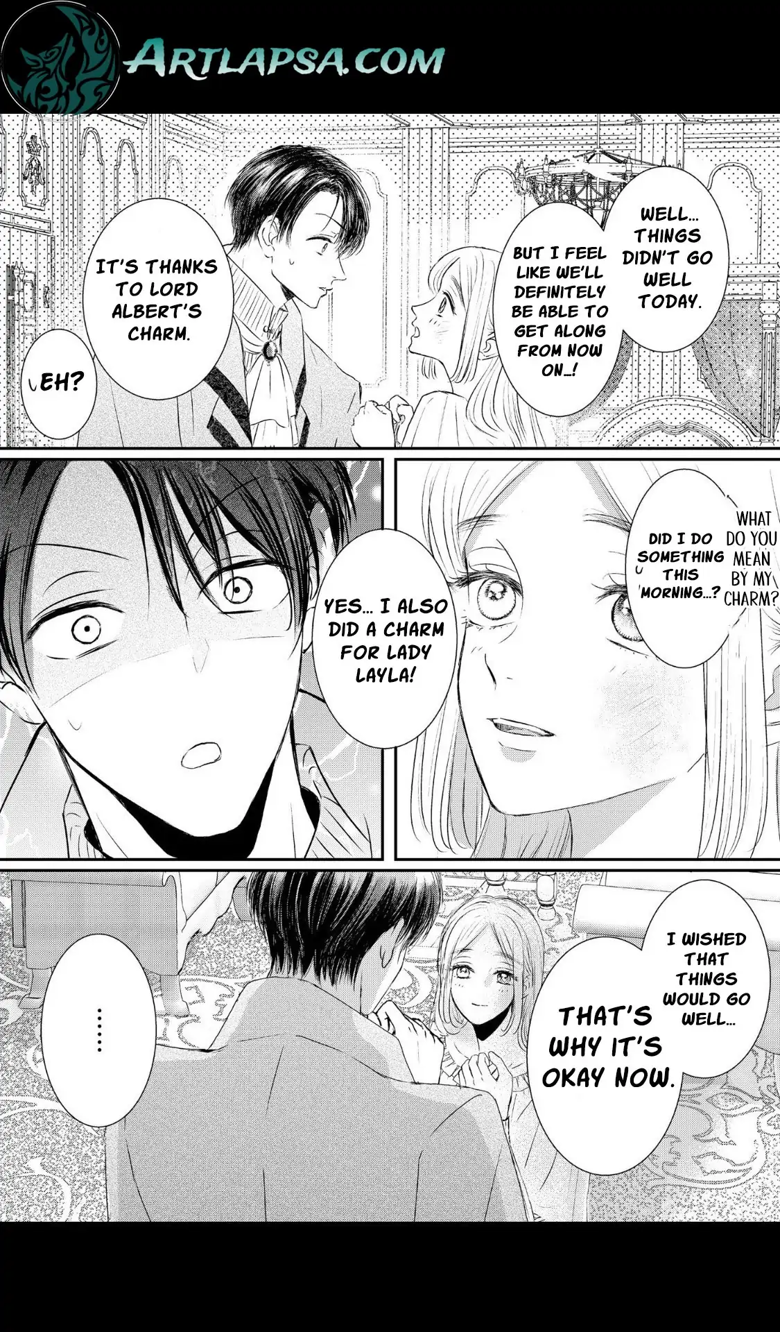 ‏hiding your eyes is such a shame you are incredibly beautiful Chapter 5 page 22