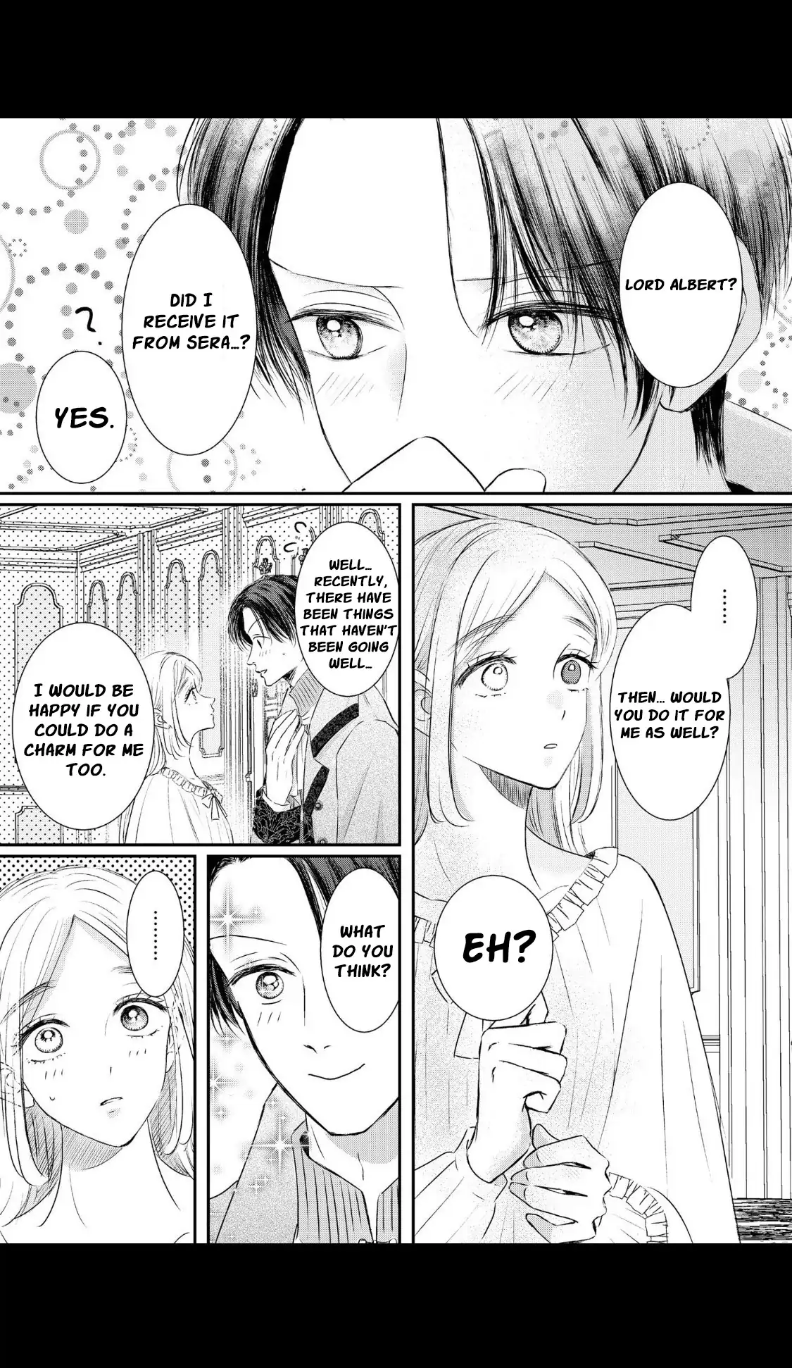 ‏hiding your eyes is such a shame you are incredibly beautiful Chapter 5 page 23