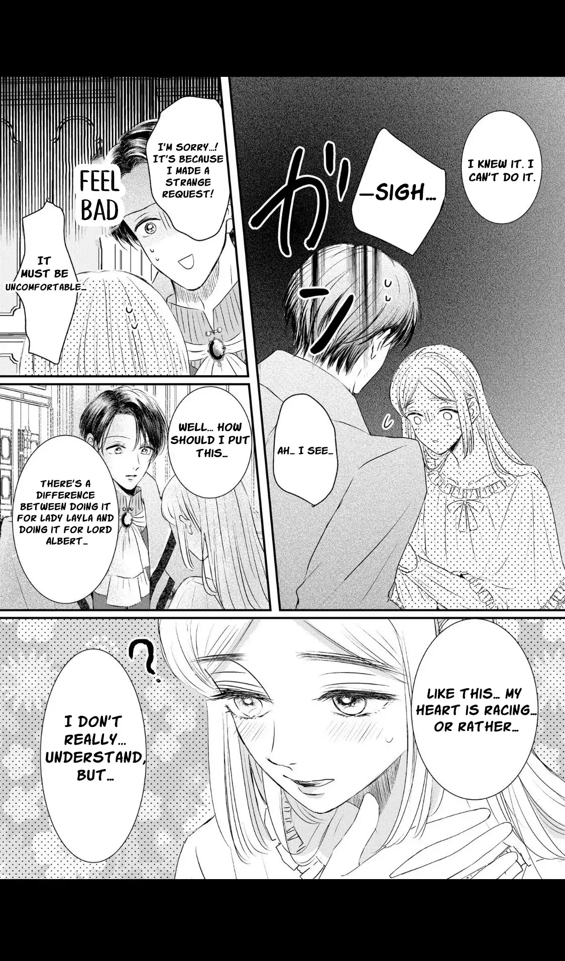 ‏hiding your eyes is such a shame you are incredibly beautiful Chapter 5 page 25