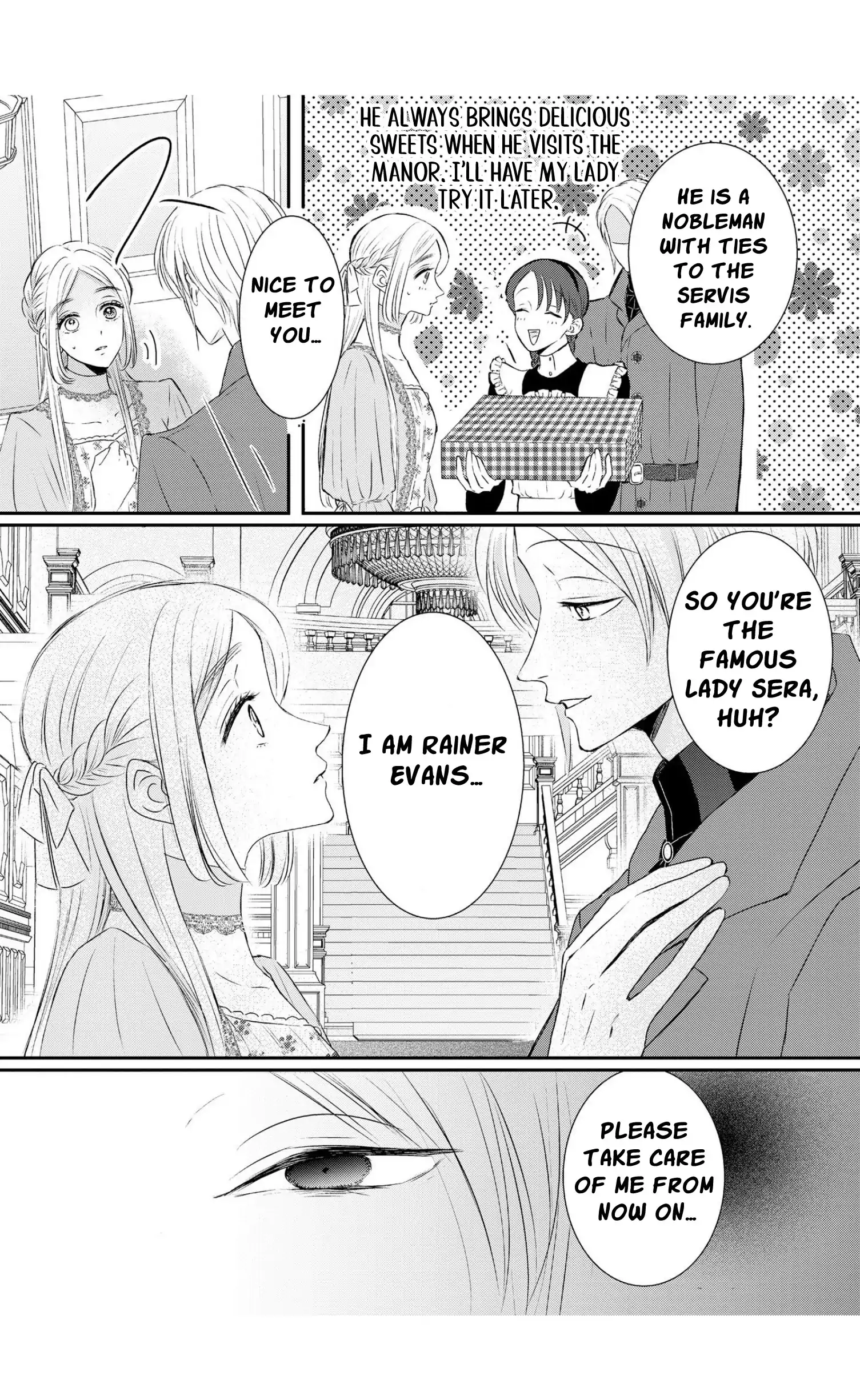 ‏hiding your eyes is such a shame you are incredibly beautiful Chapter 6 page 10