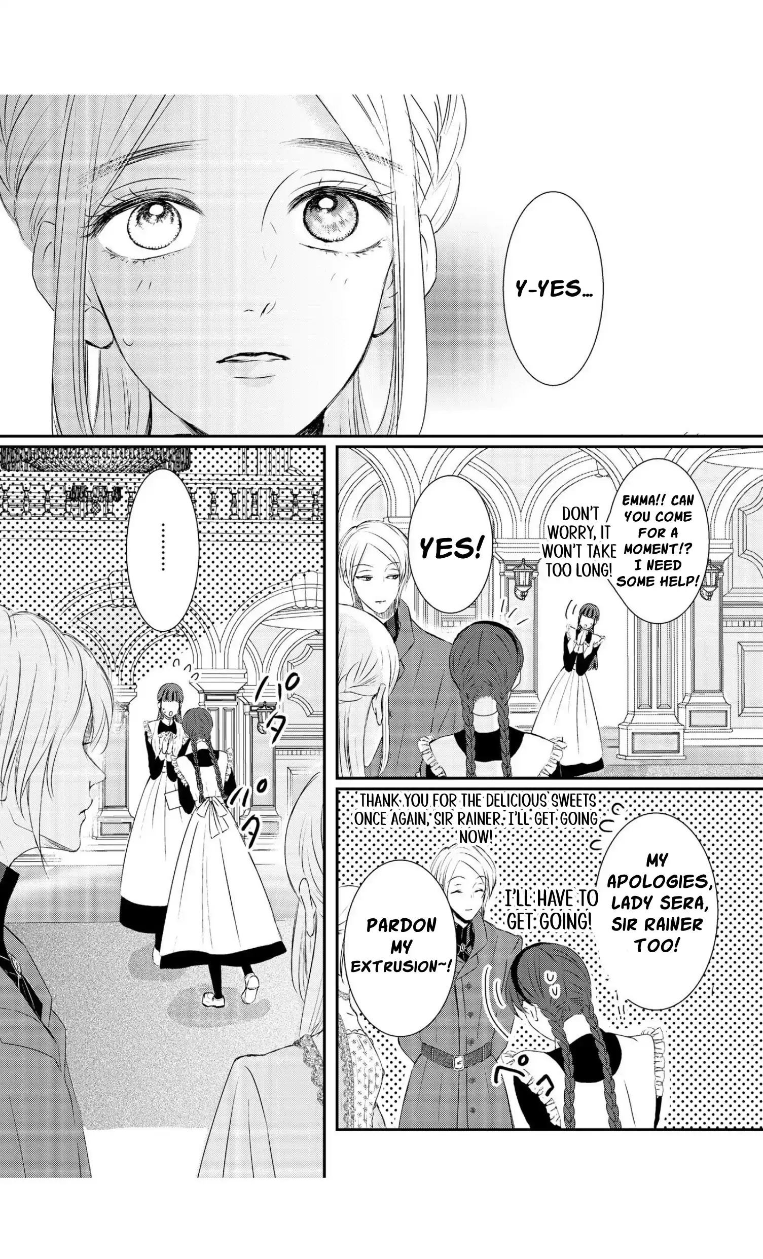 ‏hiding your eyes is such a shame you are incredibly beautiful Chapter 6 page 11