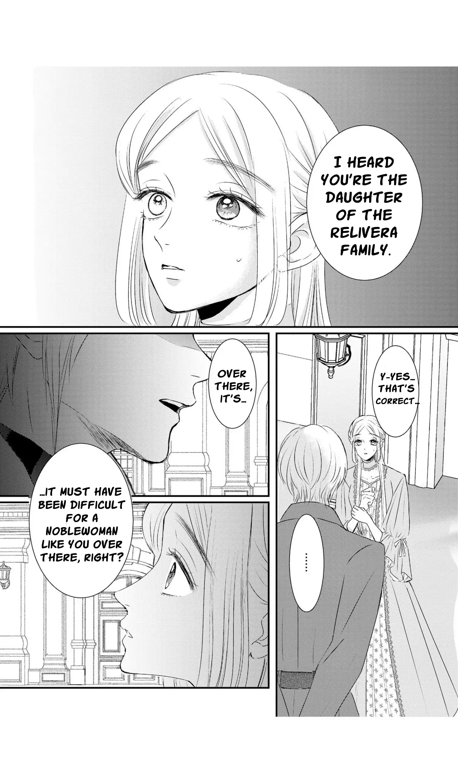 ‏hiding your eyes is such a shame you are incredibly beautiful Chapter 6 page 13