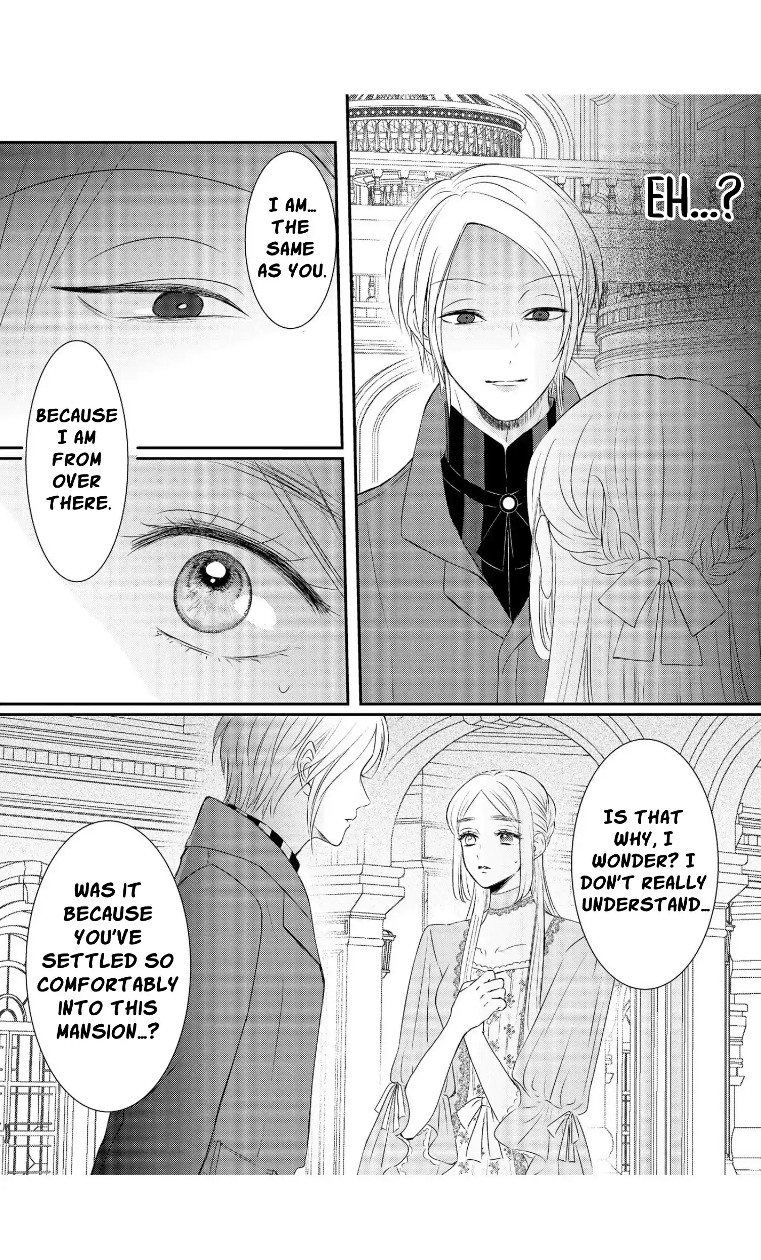 ‏hiding your eyes is such a shame you are incredibly beautiful Chapter 6 page 14