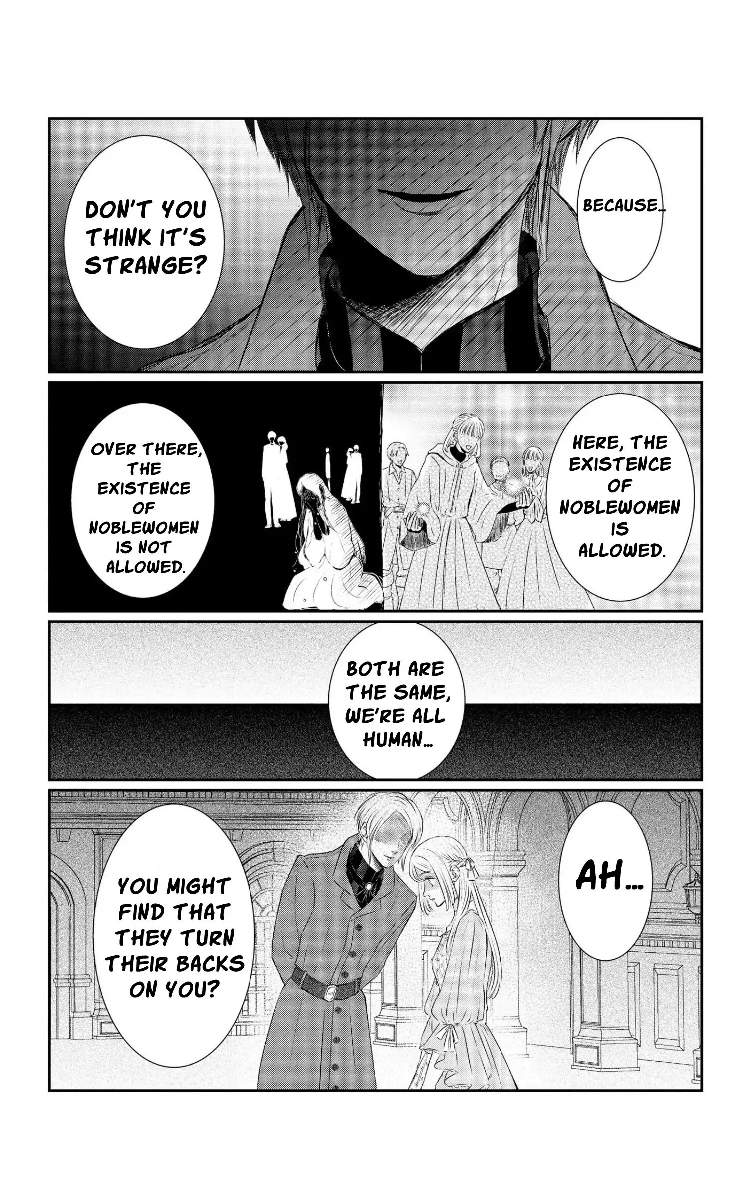 ‏hiding your eyes is such a shame you are incredibly beautiful Chapter 6 page 15