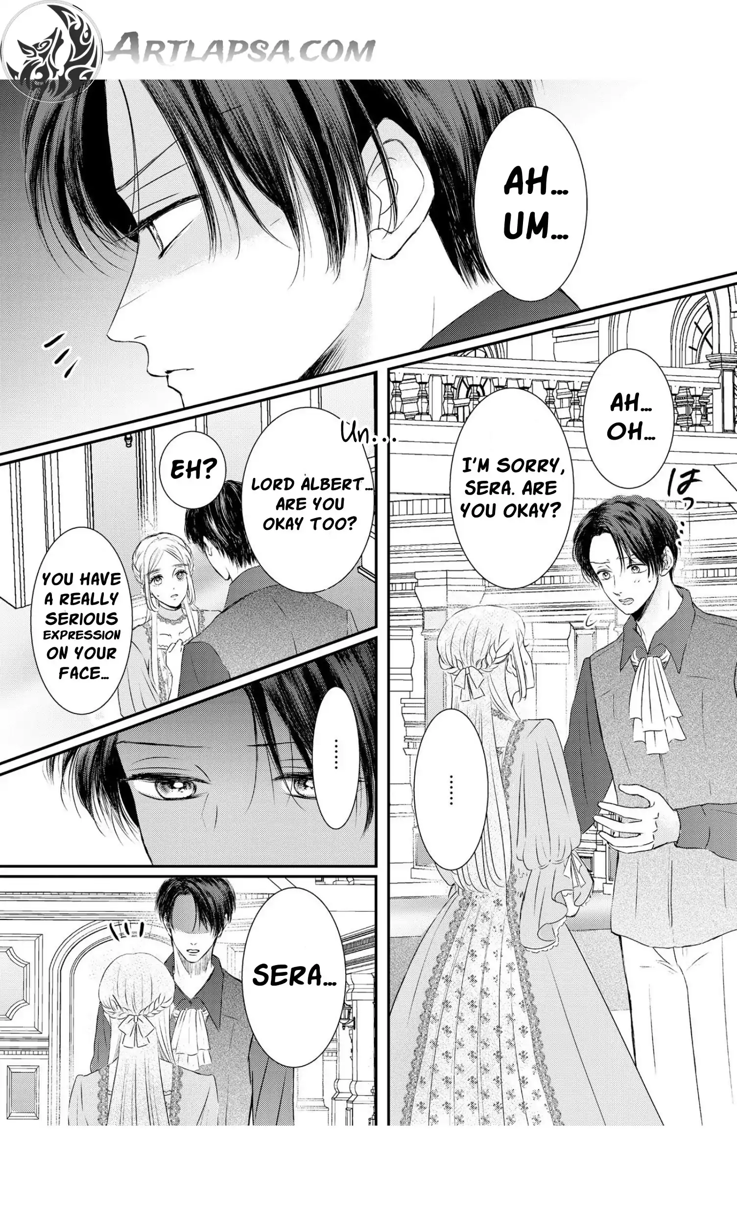 ‏hiding your eyes is such a shame you are incredibly beautiful Chapter 6 page 22