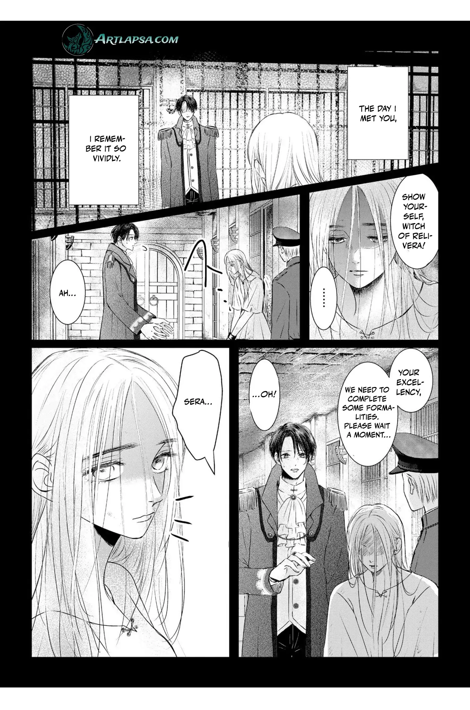 ‏hiding your eyes is such a shame you are incredibly beautiful Chapter 7 page 4