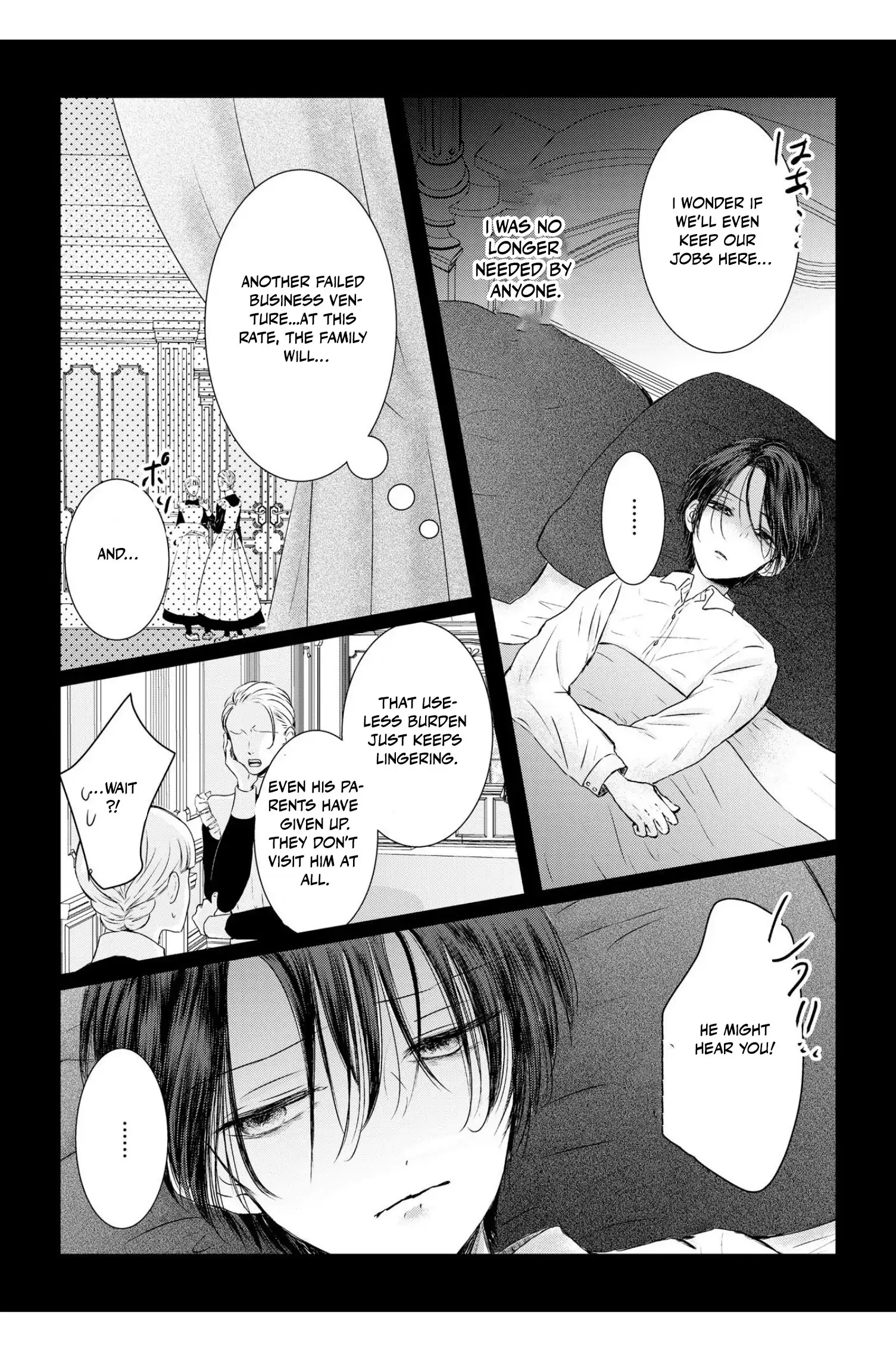 ‏hiding your eyes is such a shame you are incredibly beautiful Chapter 7 page 9