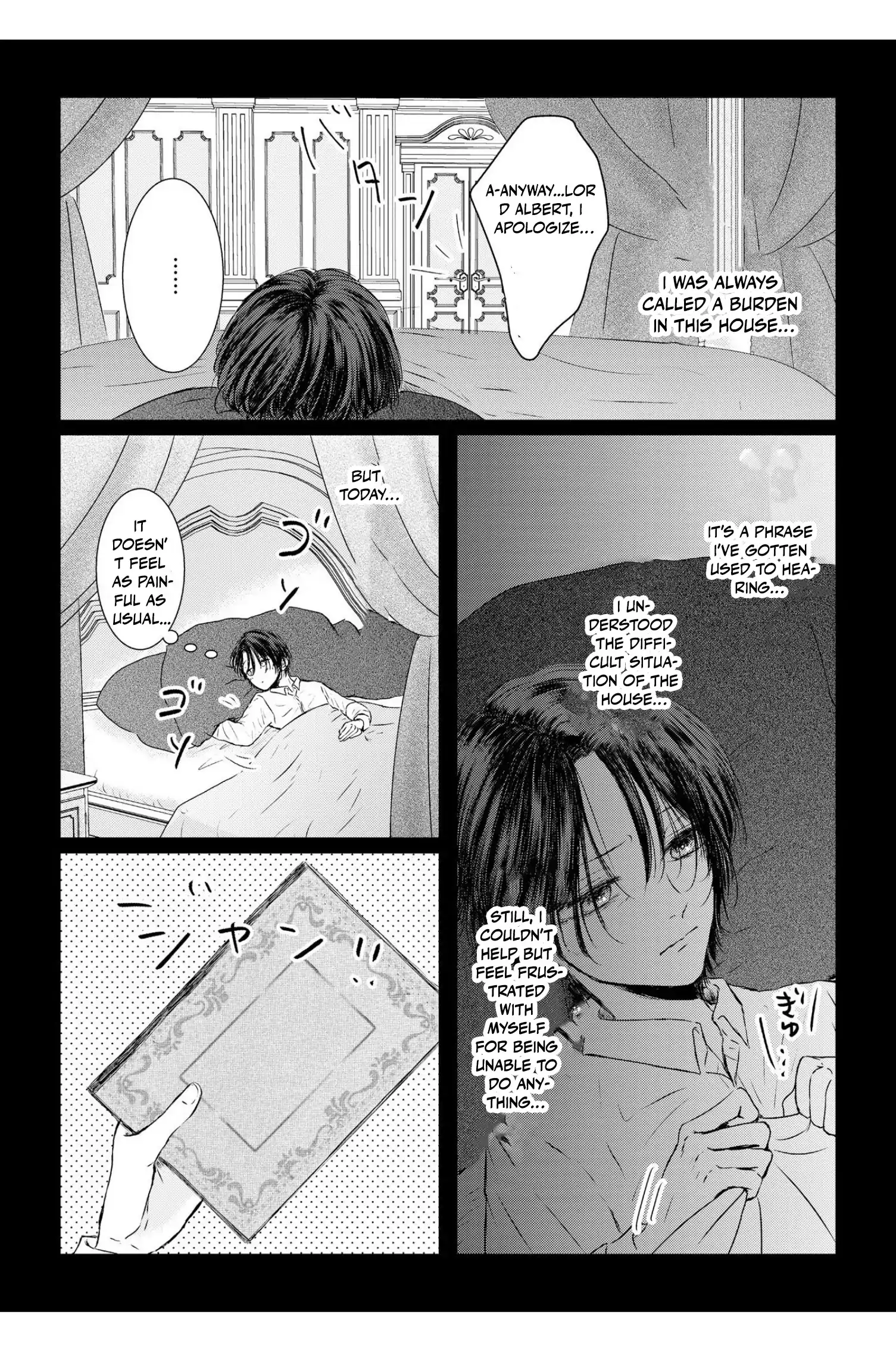 ‏hiding your eyes is such a shame you are incredibly beautiful Chapter 7 page 10