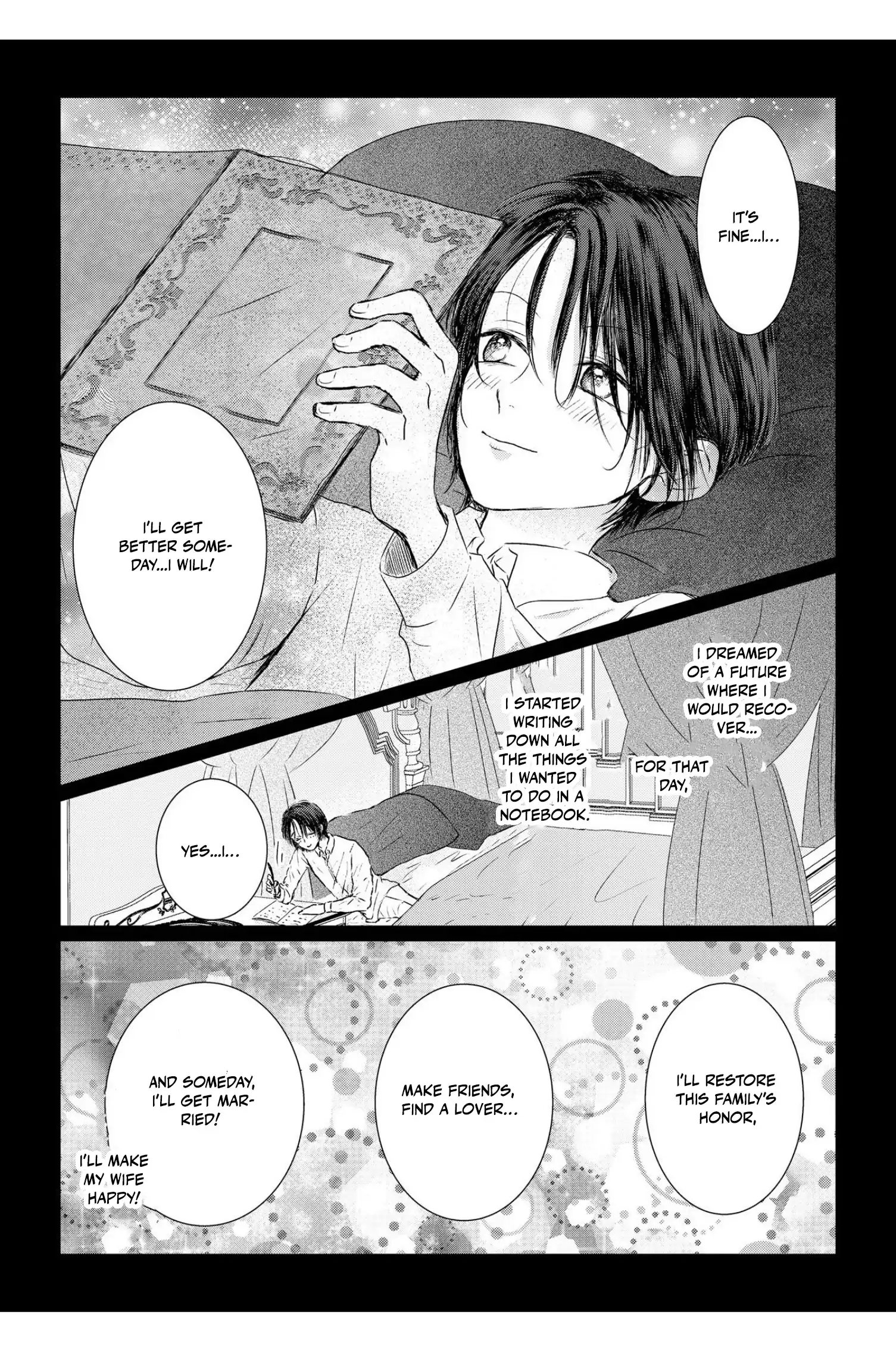 ‏hiding your eyes is such a shame you are incredibly beautiful Chapter 7 page 11