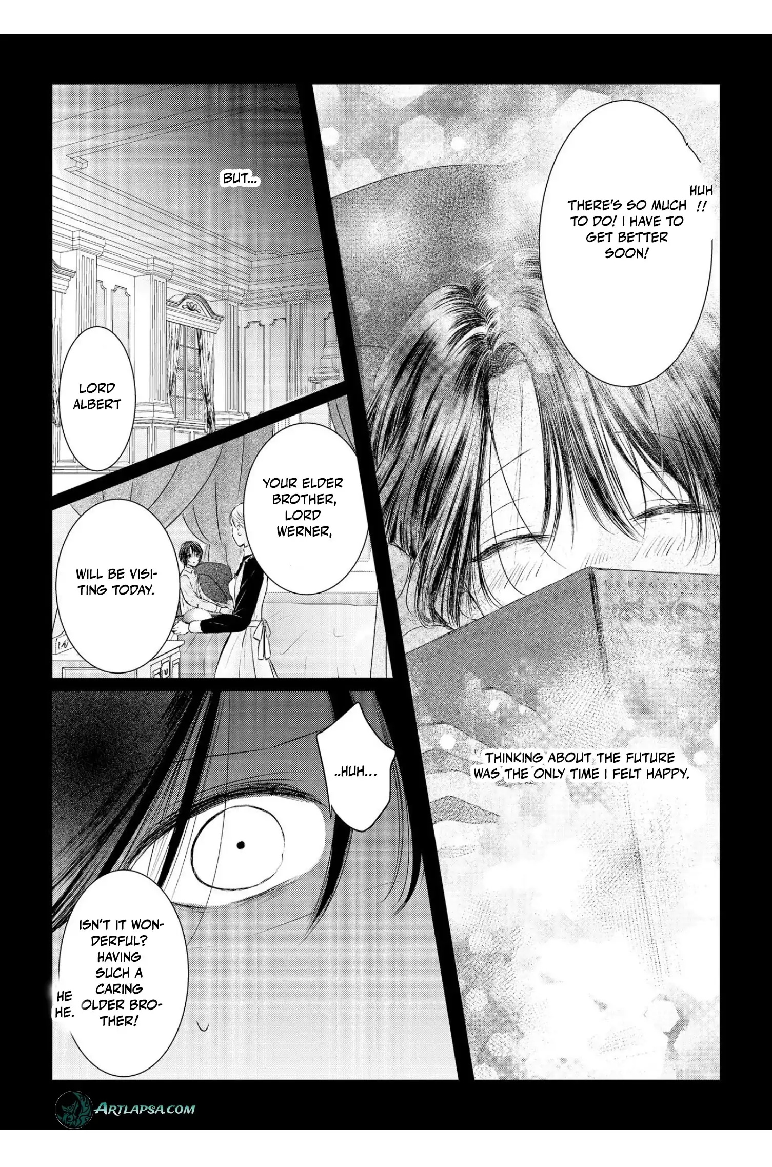 ‏hiding your eyes is such a shame you are incredibly beautiful Chapter 7 page 12