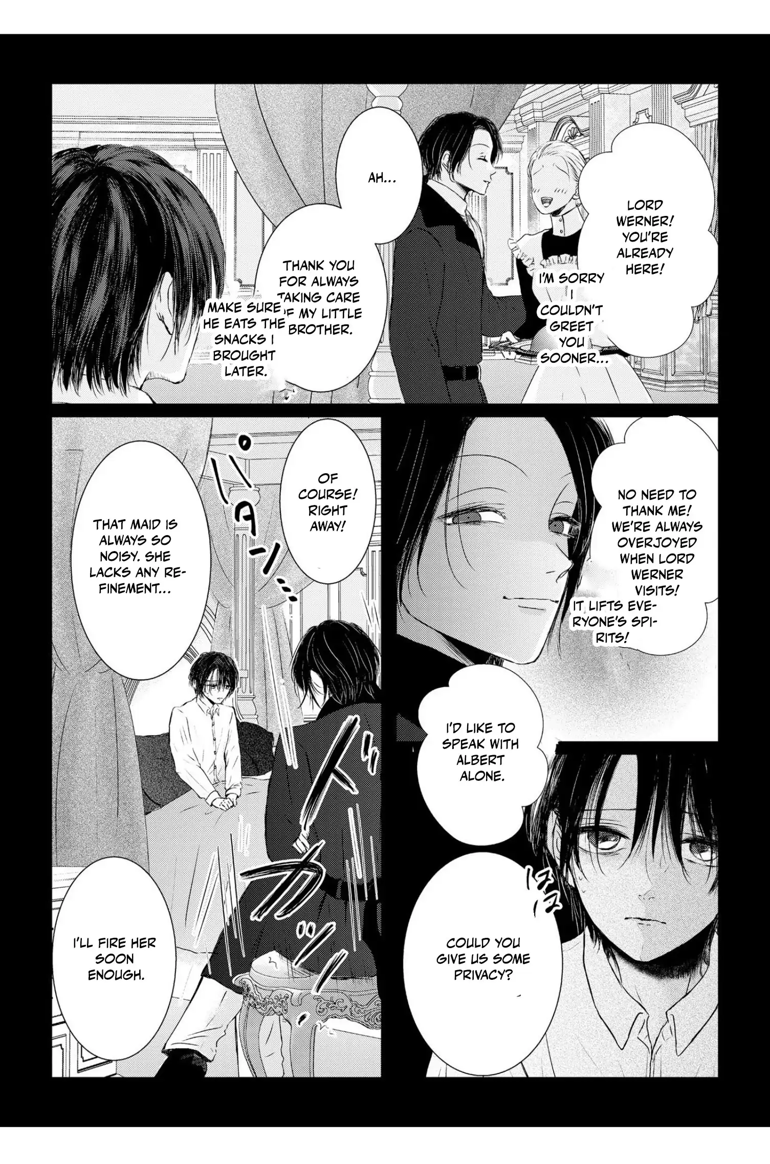 ‏hiding your eyes is such a shame you are incredibly beautiful Chapter 7 page 14