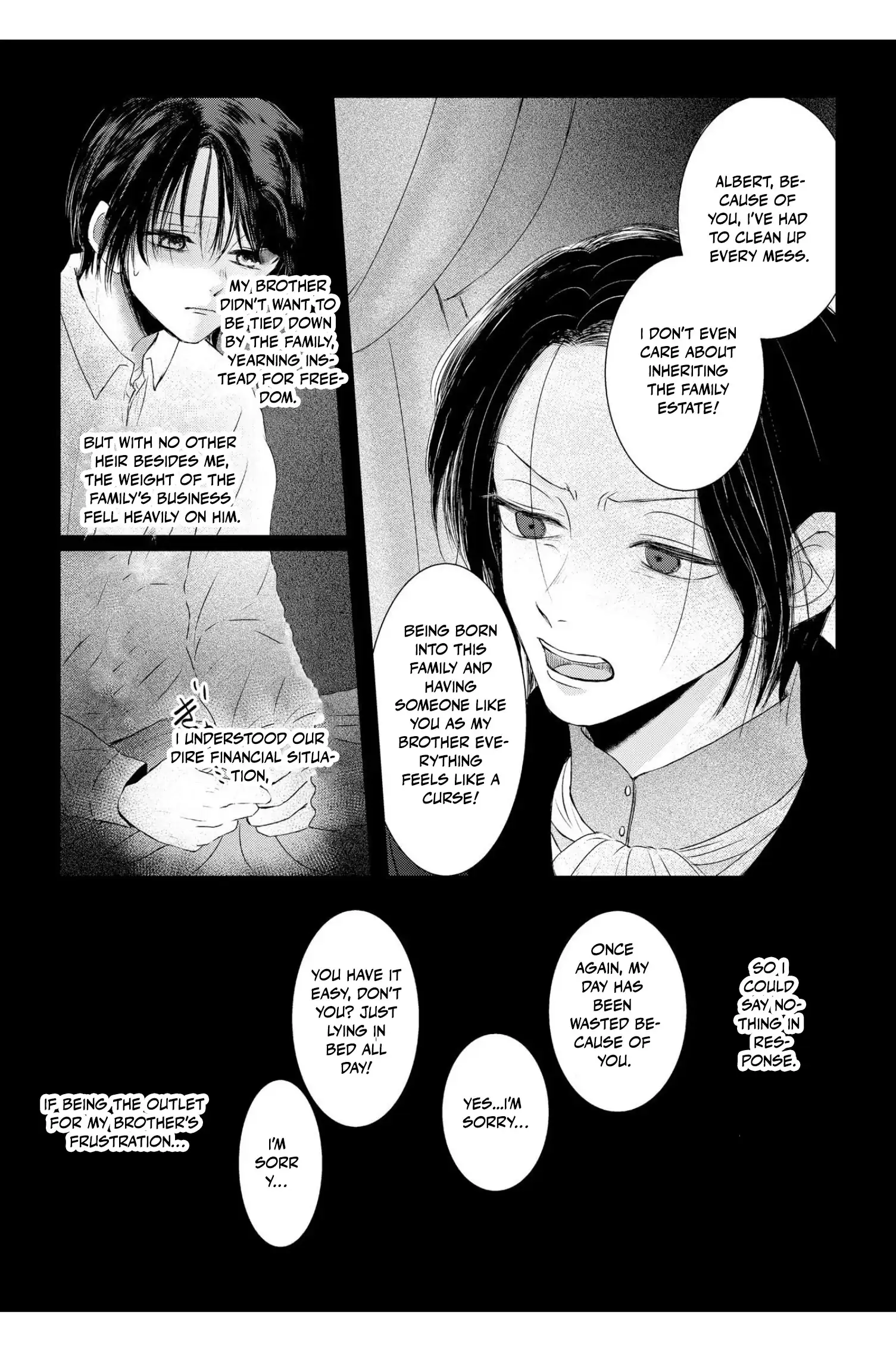 ‏hiding your eyes is such a shame you are incredibly beautiful Chapter 7 page 15