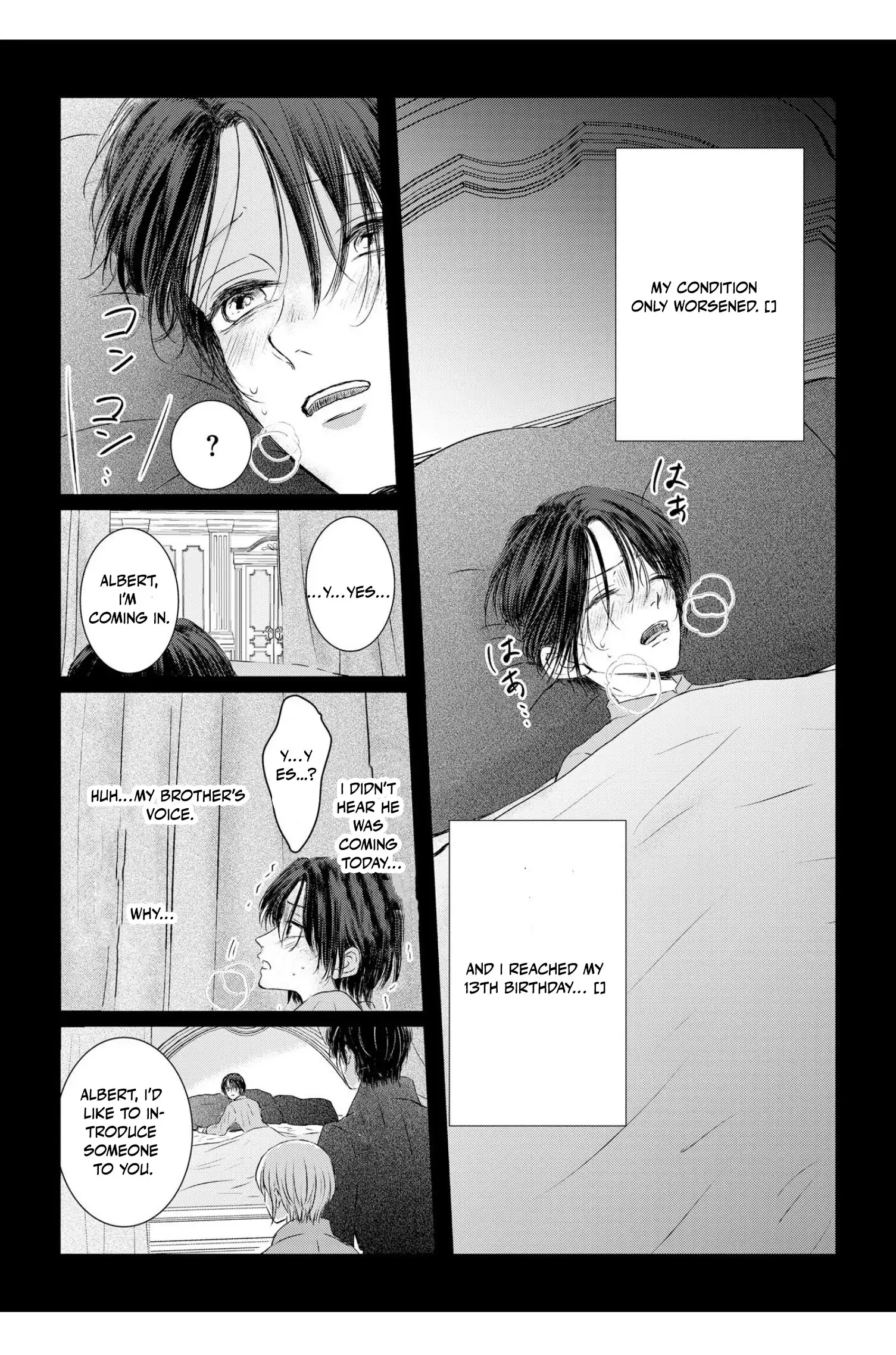 ‏hiding your eyes is such a shame you are incredibly beautiful Chapter 7 page 17
