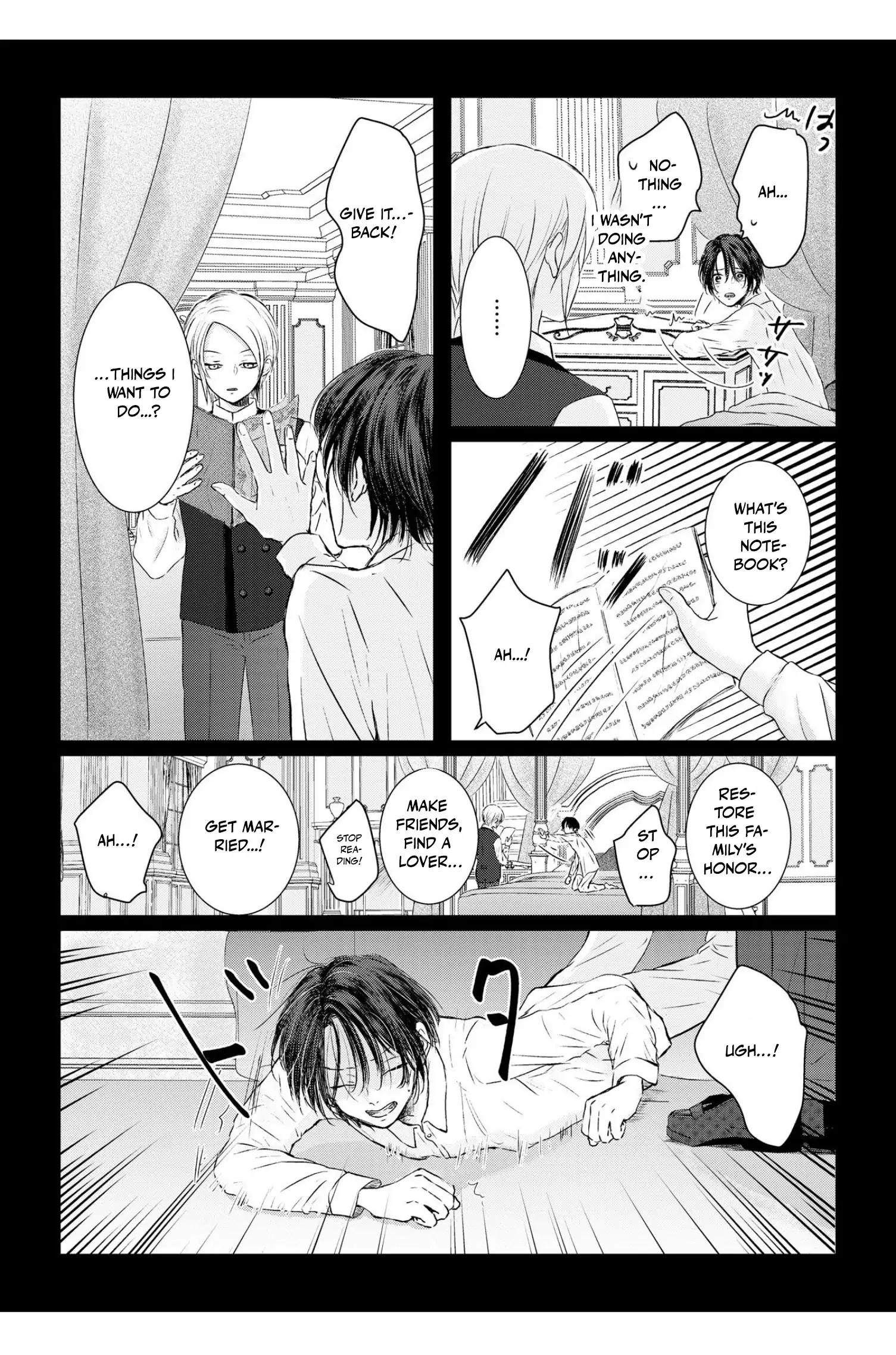 ‏hiding your eyes is such a shame you are incredibly beautiful Chapter 7 page 23