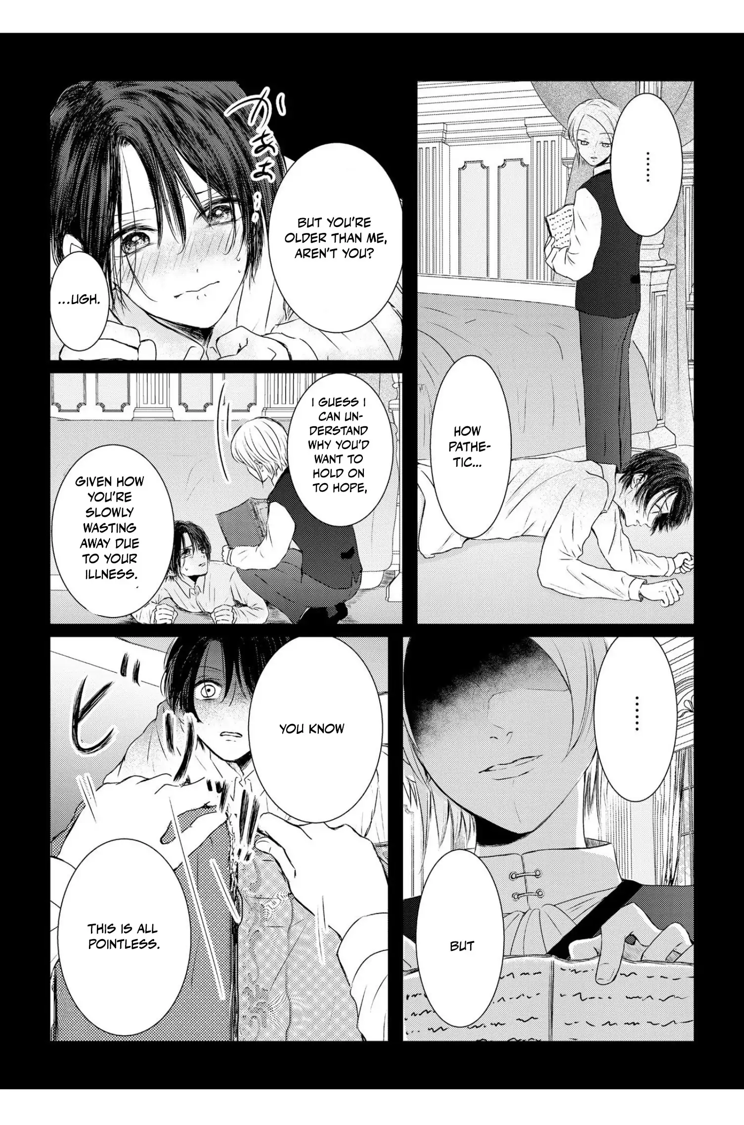 ‏hiding your eyes is such a shame you are incredibly beautiful Chapter 7 page 24