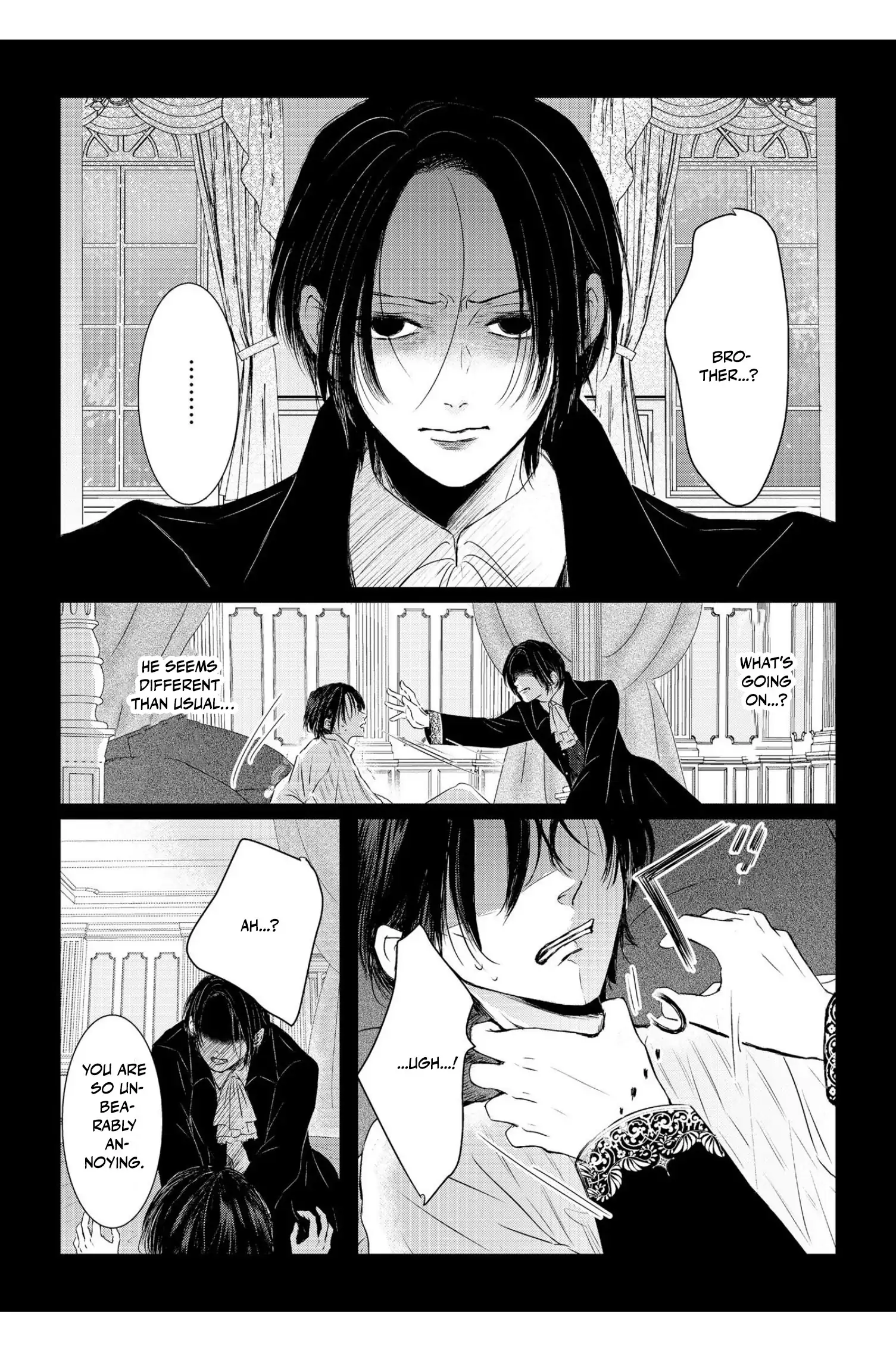 ‏hiding your eyes is such a shame you are incredibly beautiful Chapter 7 page 27