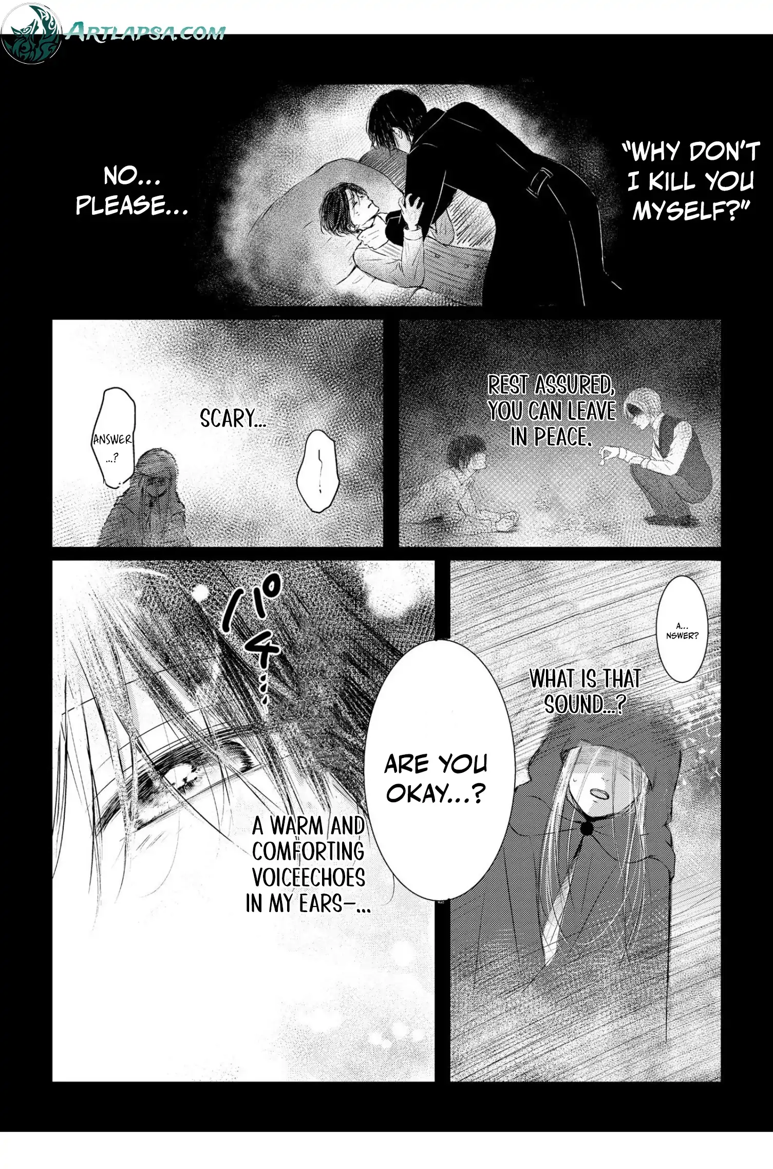 ‏hiding your eyes is such a shame you are incredibly beautiful Chapter 8 page 5