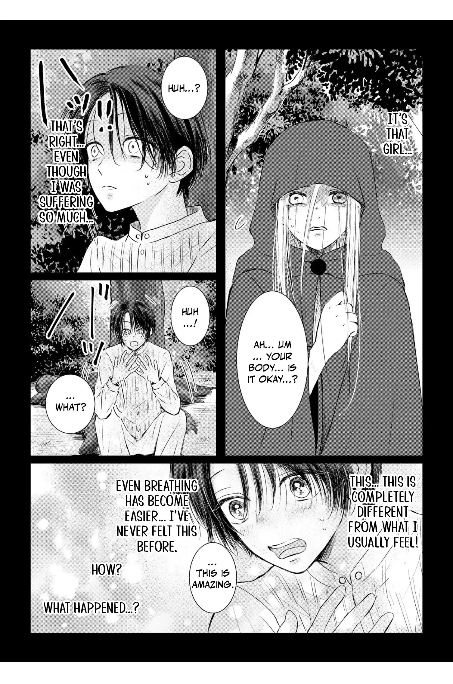 ‏hiding your eyes is such a shame you are incredibly beautiful Chapter 8 page 7