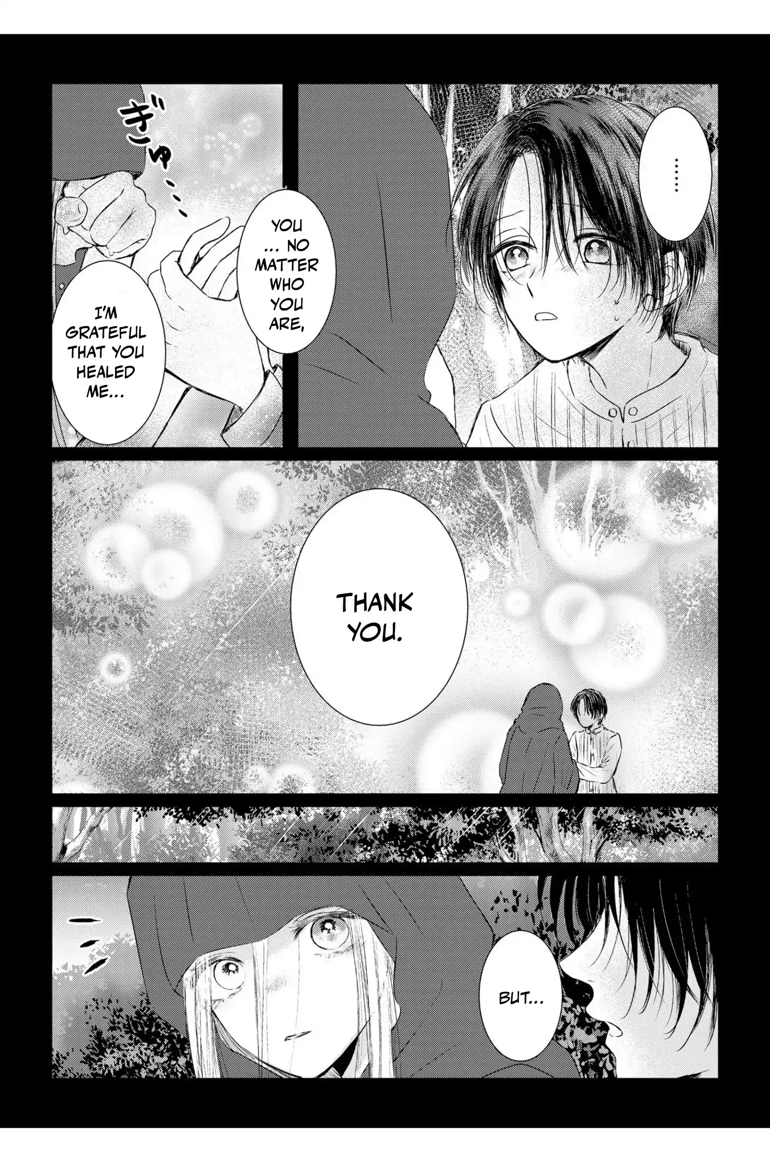 ‏hiding your eyes is such a shame you are incredibly beautiful Chapter 8 page 14