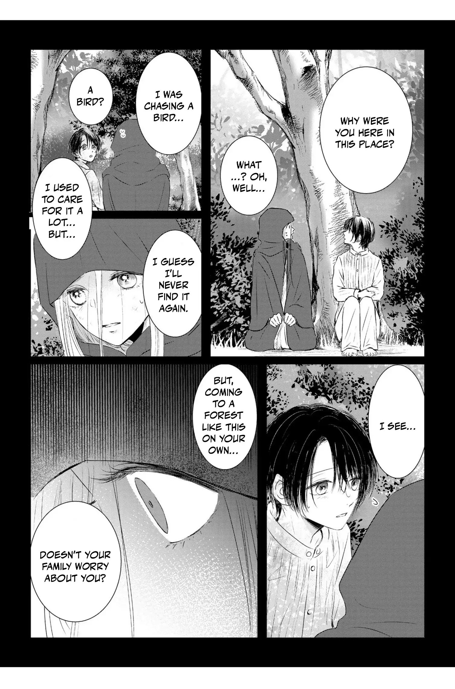 ‏hiding your eyes is such a shame you are incredibly beautiful Chapter 8 page 15
