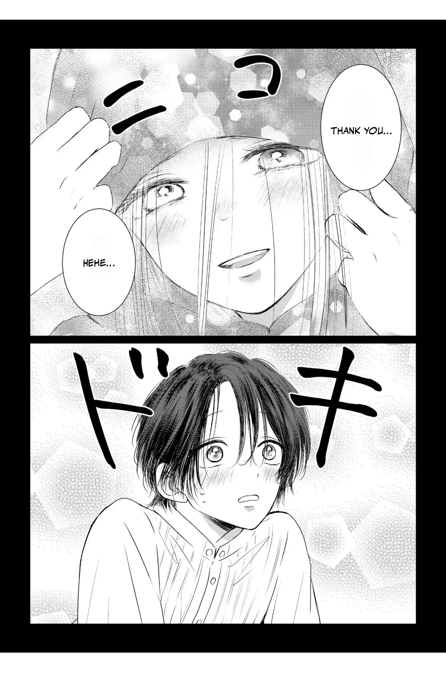 ‏hiding your eyes is such a shame you are incredibly beautiful Chapter 8 page 19