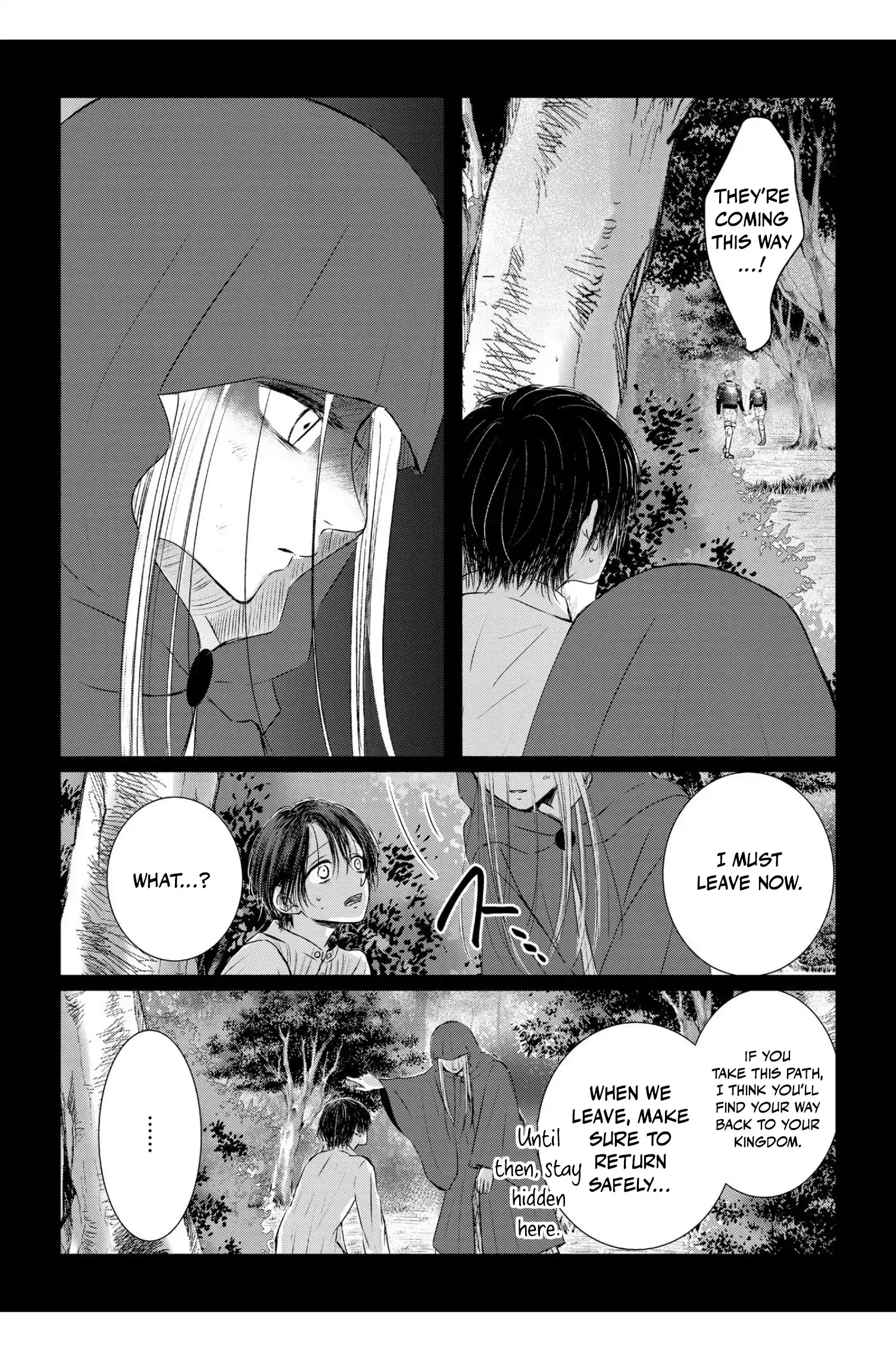 ‏hiding your eyes is such a shame you are incredibly beautiful Chapter 8 page 22
