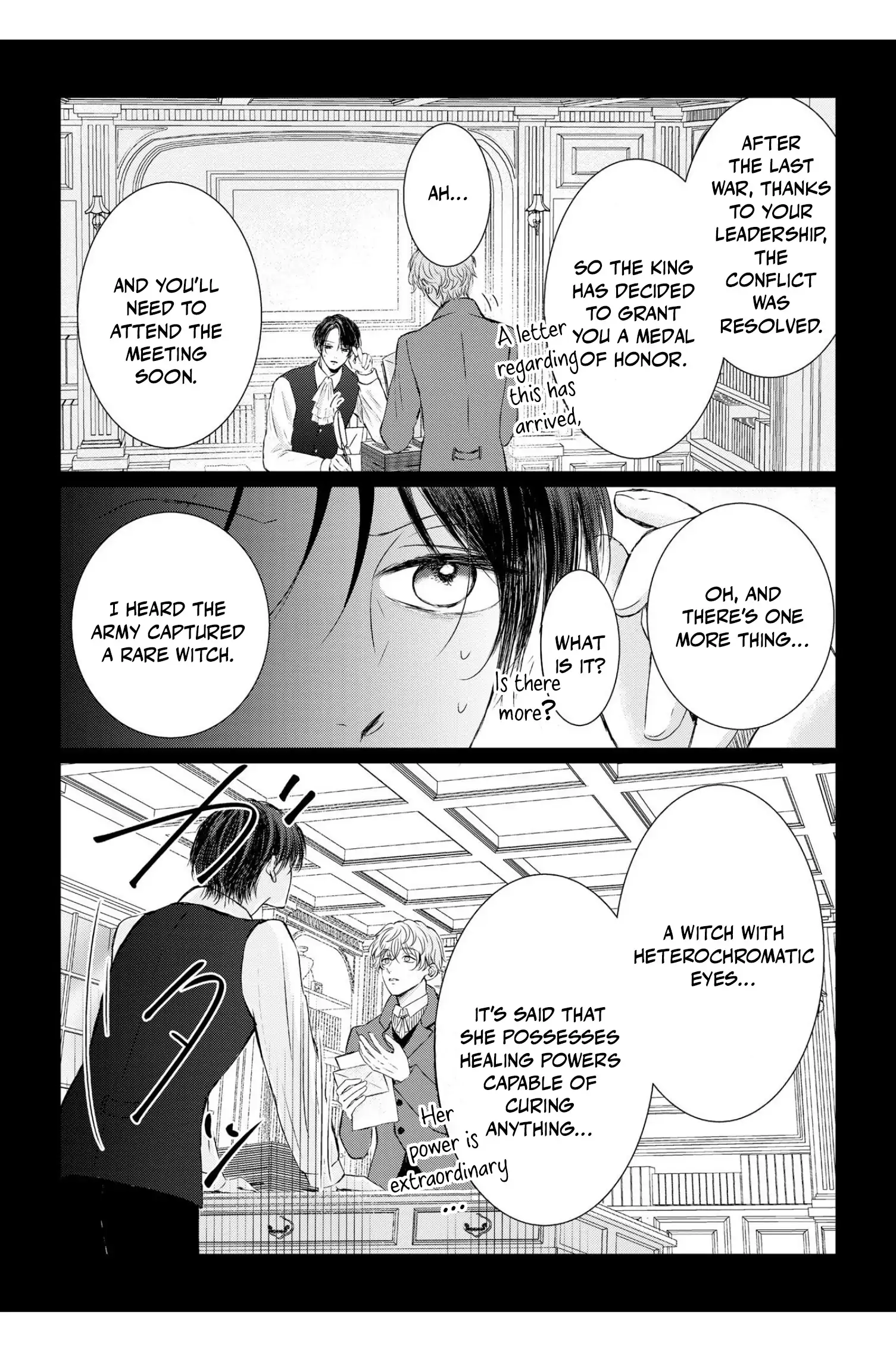 ‏hiding your eyes is such a shame you are incredibly beautiful Chapter 8 page 32