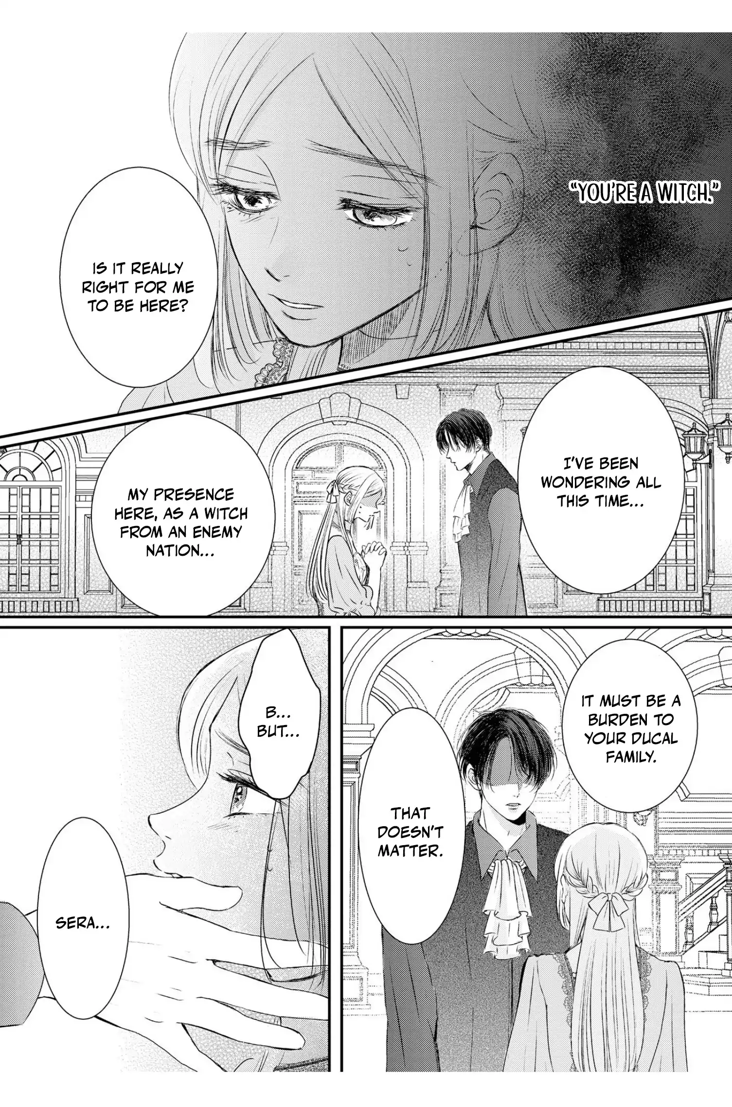 ‏hiding your eyes is such a shame you are incredibly beautiful Chapter 8 page 36