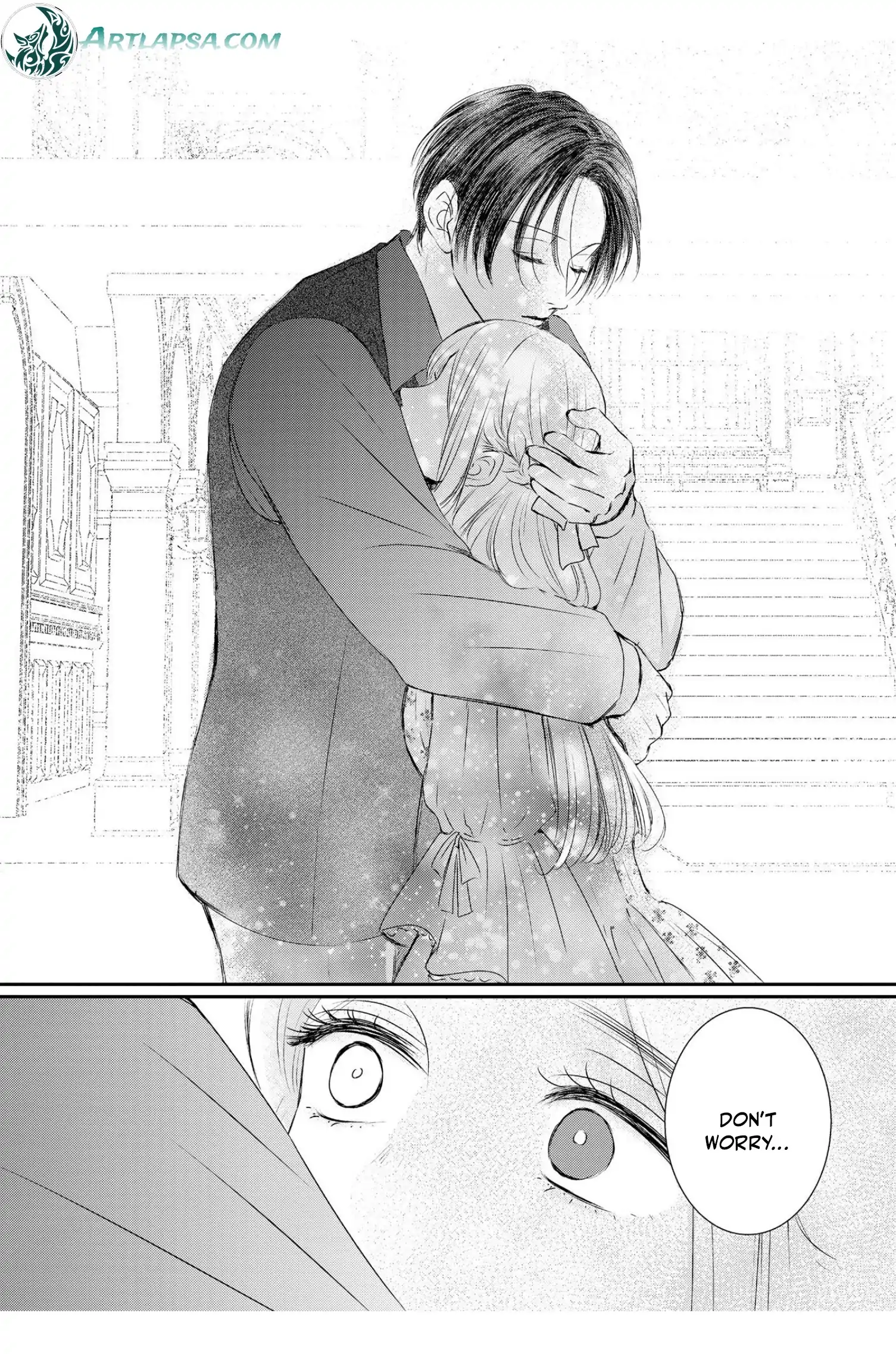 ‏hiding your eyes is such a shame you are incredibly beautiful Chapter 8 page 37