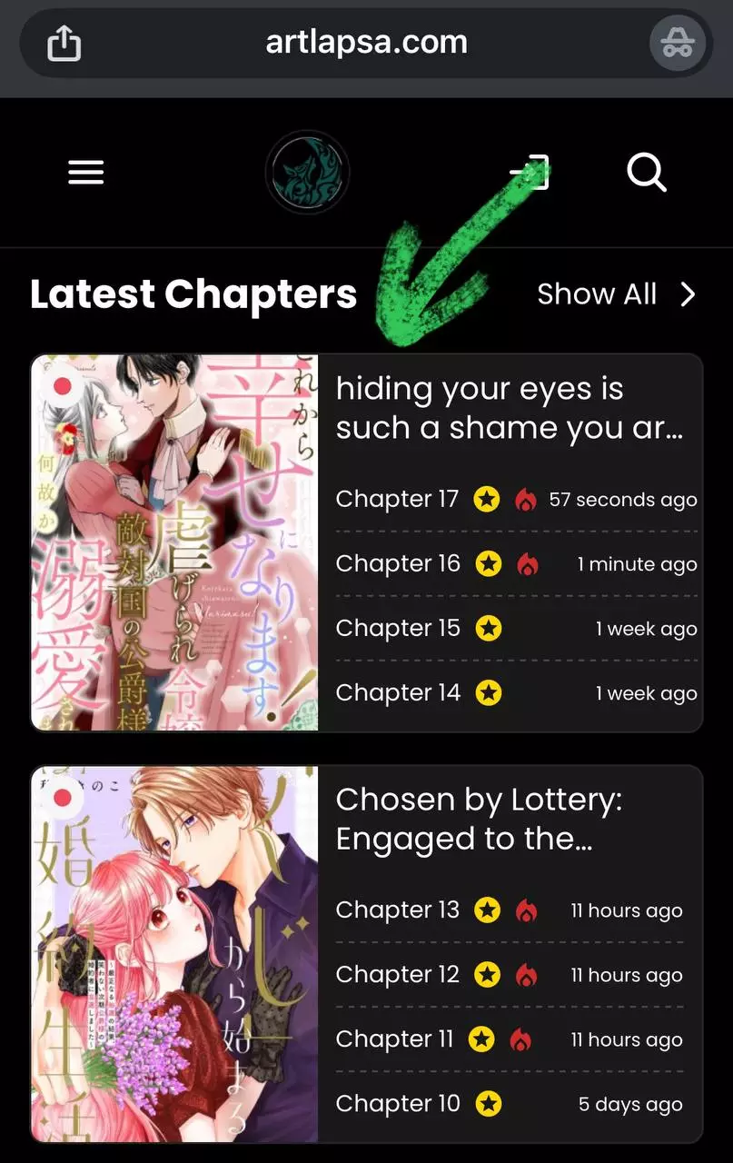 ‏hiding your eyes is such a shame you are incredibly beautiful Chapter 9 page 1