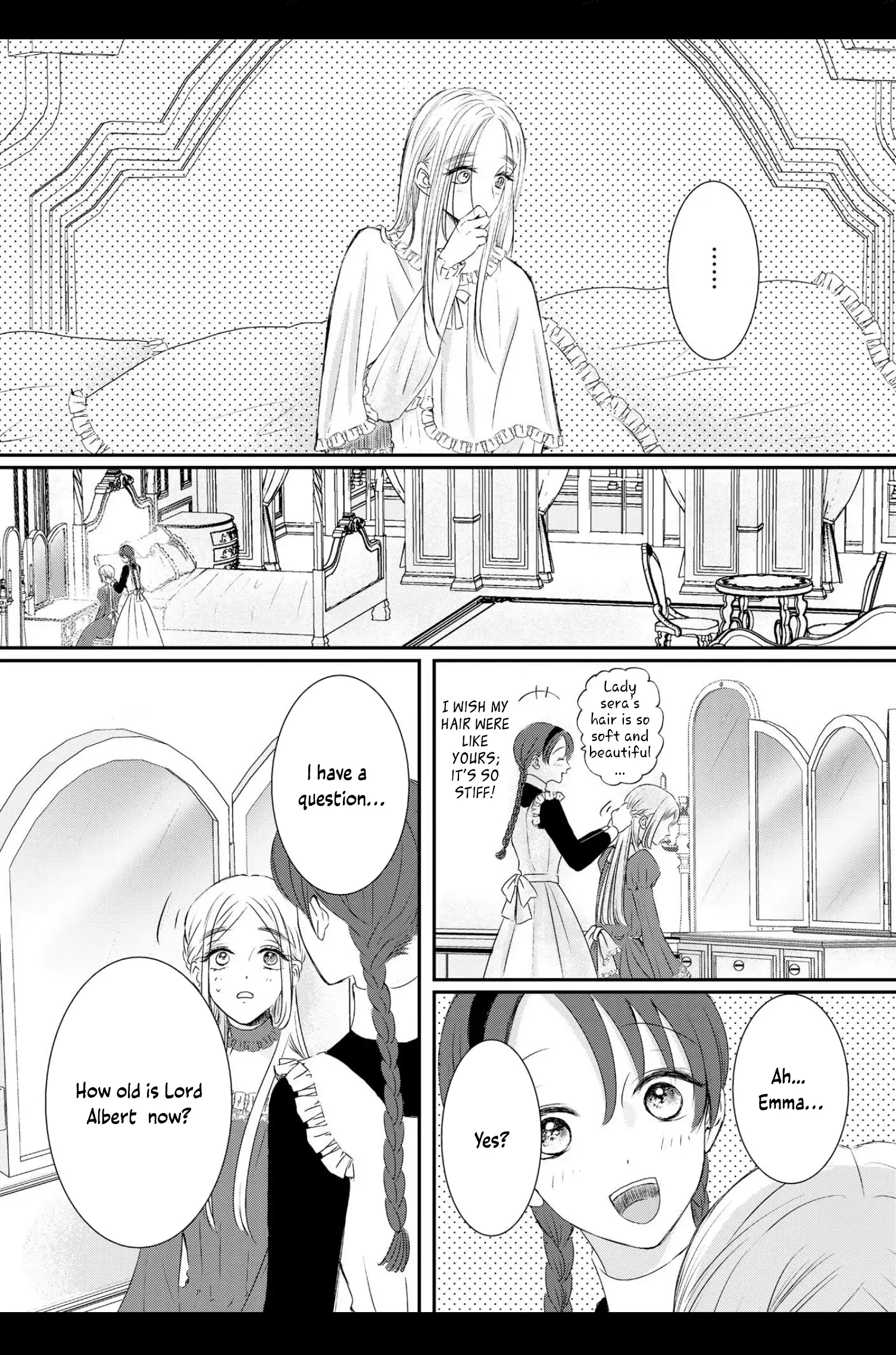 ‏hiding your eyes is such a shame you are incredibly beautiful Chapter 9 page 9